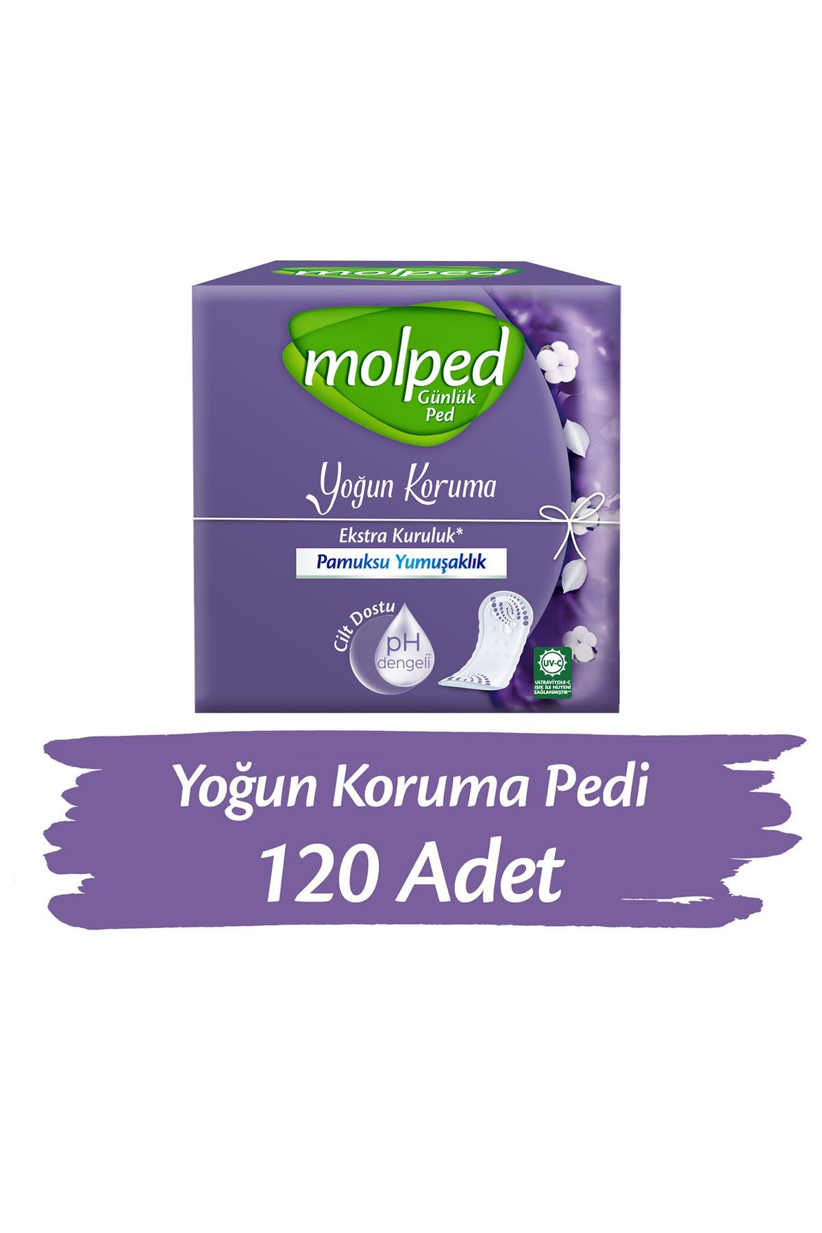 Molped Yoğun Koruma Günlük Ped 120 Adet