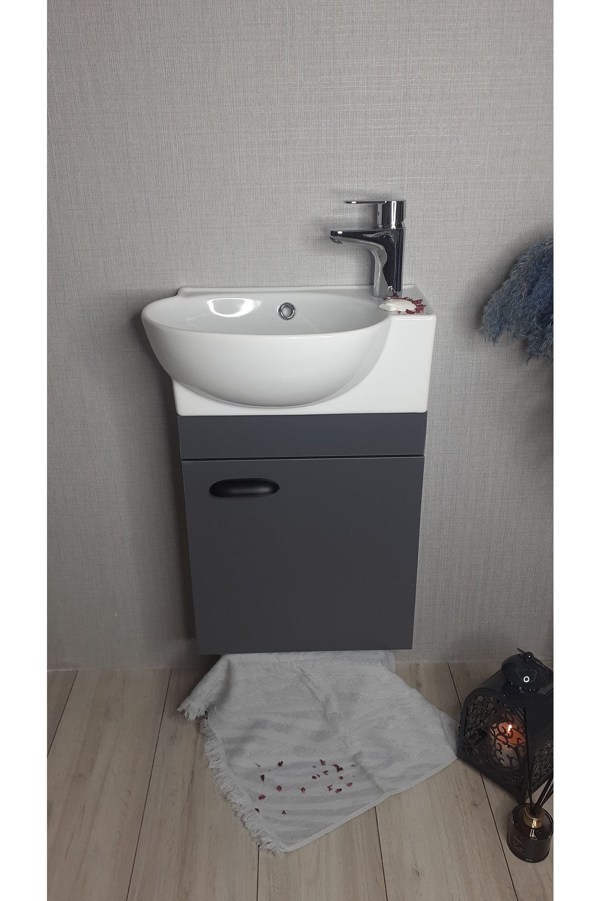 ALVİT Mini Banyo Wc Dolabı