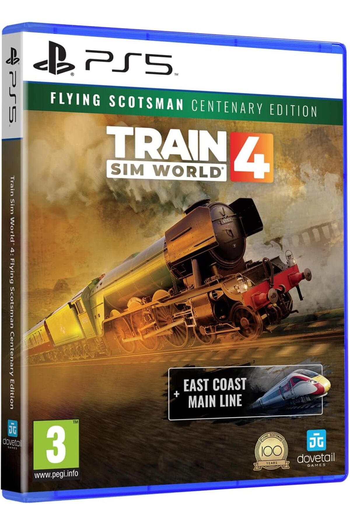 WRC Train Sim World 4 Flying Scotsman Centenary Edition - Ps5 Playstation 5 Oyunu