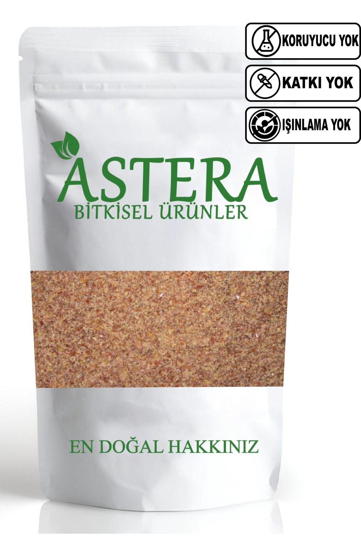 ASTERA 1 Kg Glutensiz Keten Tohumu Toz Taze Öğütülmüş Yeni Çekim 1000 gr