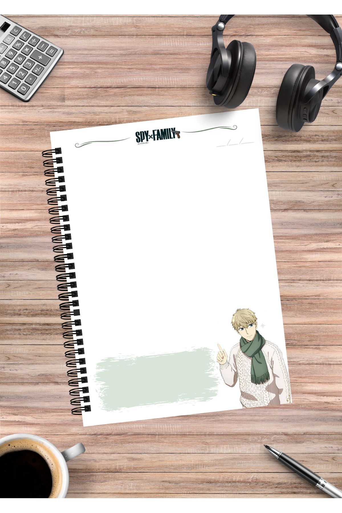 Home-Spy X Family Spiral Notebook 2
