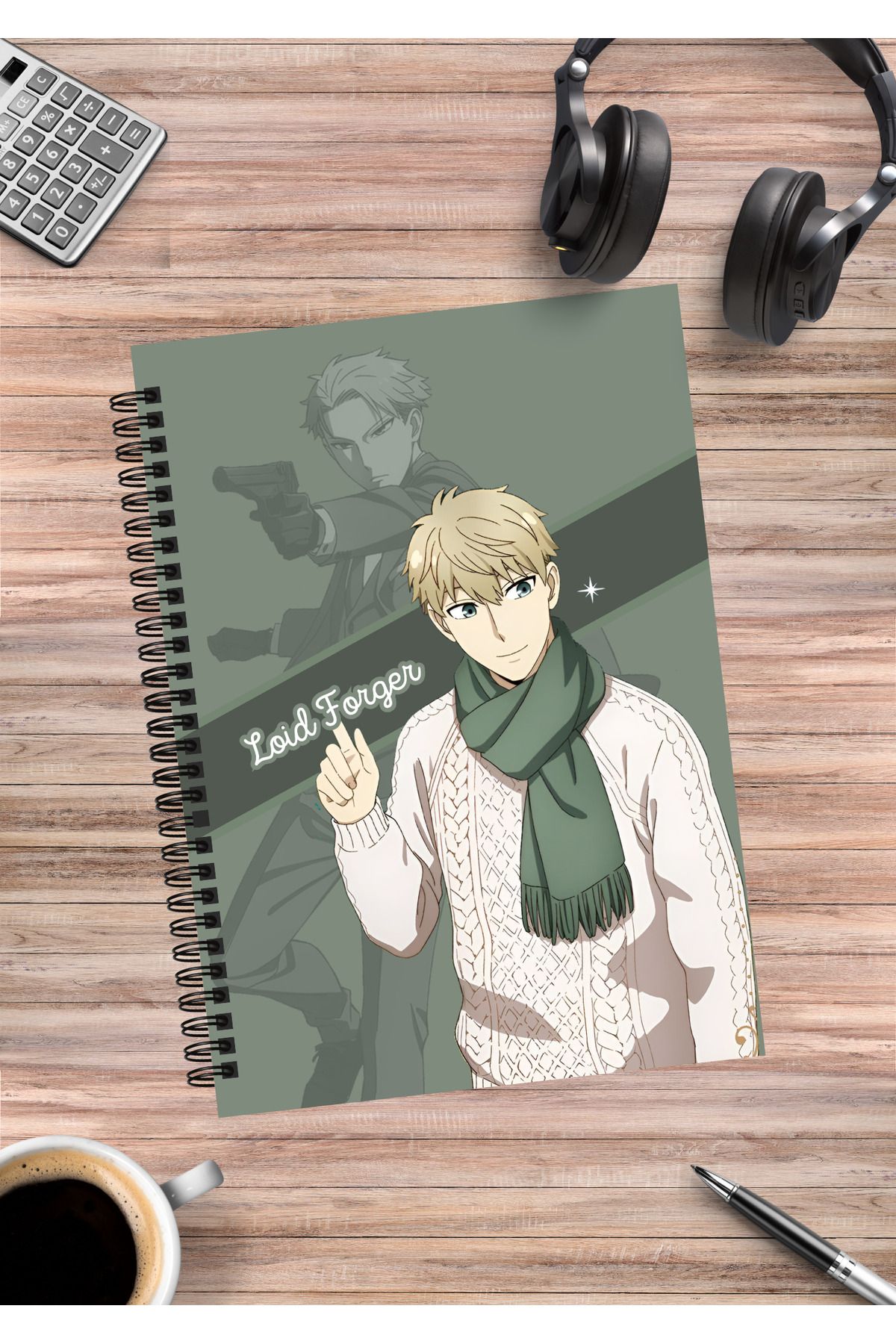 Home-Spy X Family Spiral Notebook 1