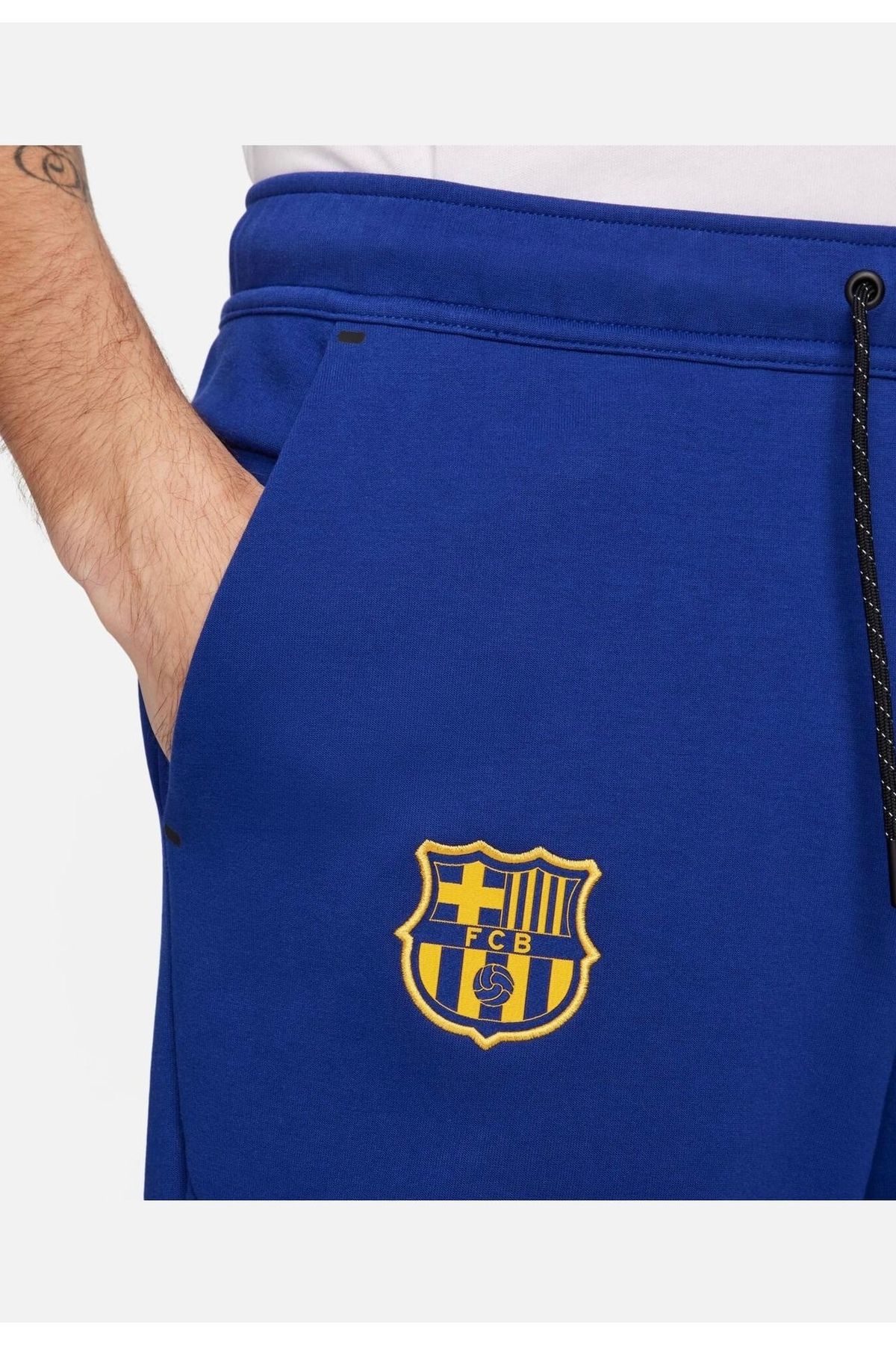 Nike-Fc Barcelona Tech Fleece Football Men's Sweatpants 4