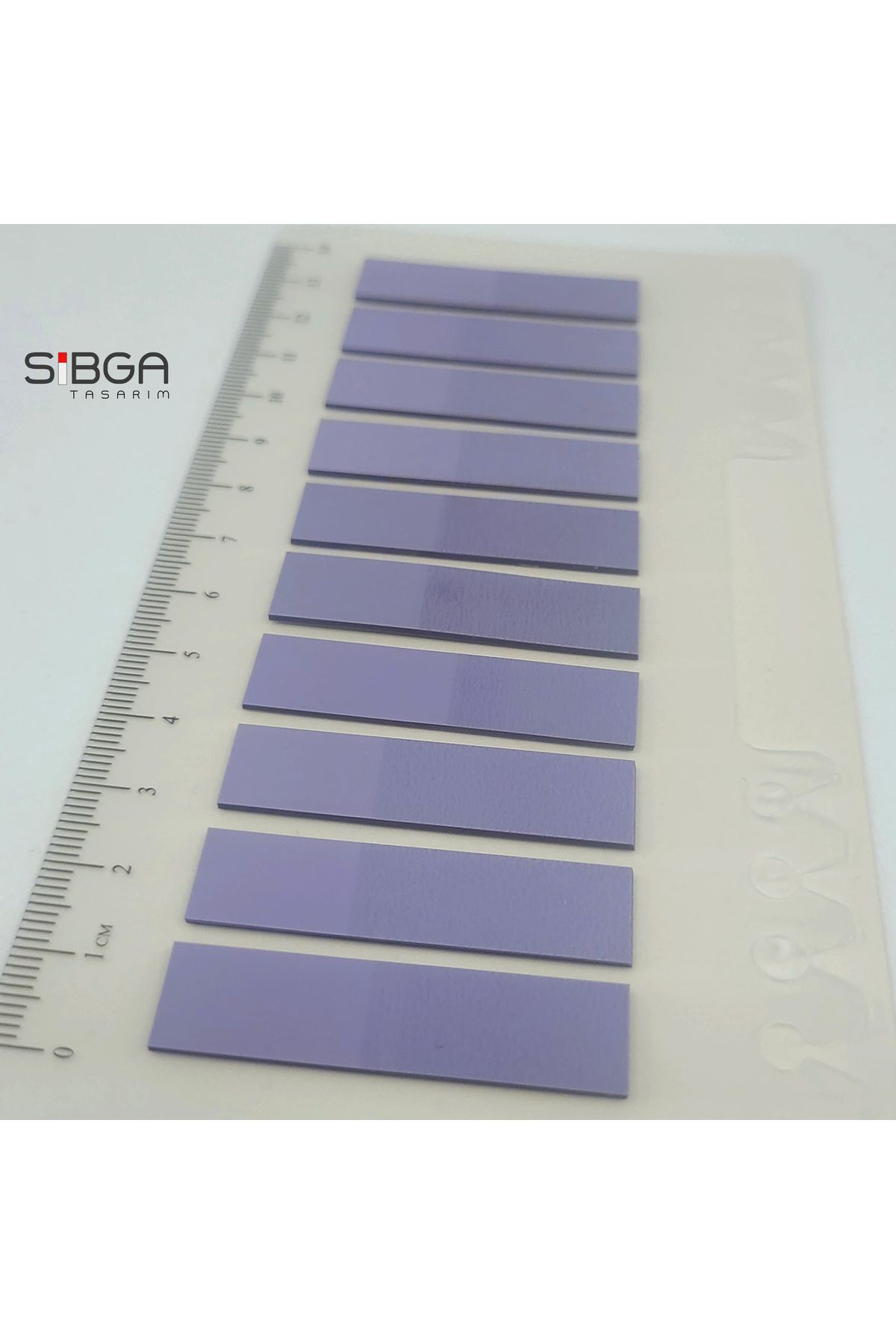 sibga tasarım-Purple Clear Color Post-It Note Paper - Bookmark Sticker 4