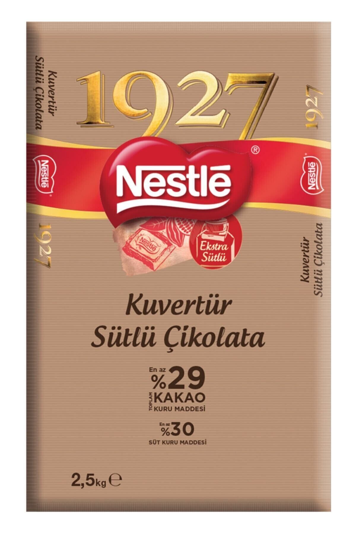 Nestle Nestlé 1927 Kuvertür Sütlü Çikolata 2.5kg