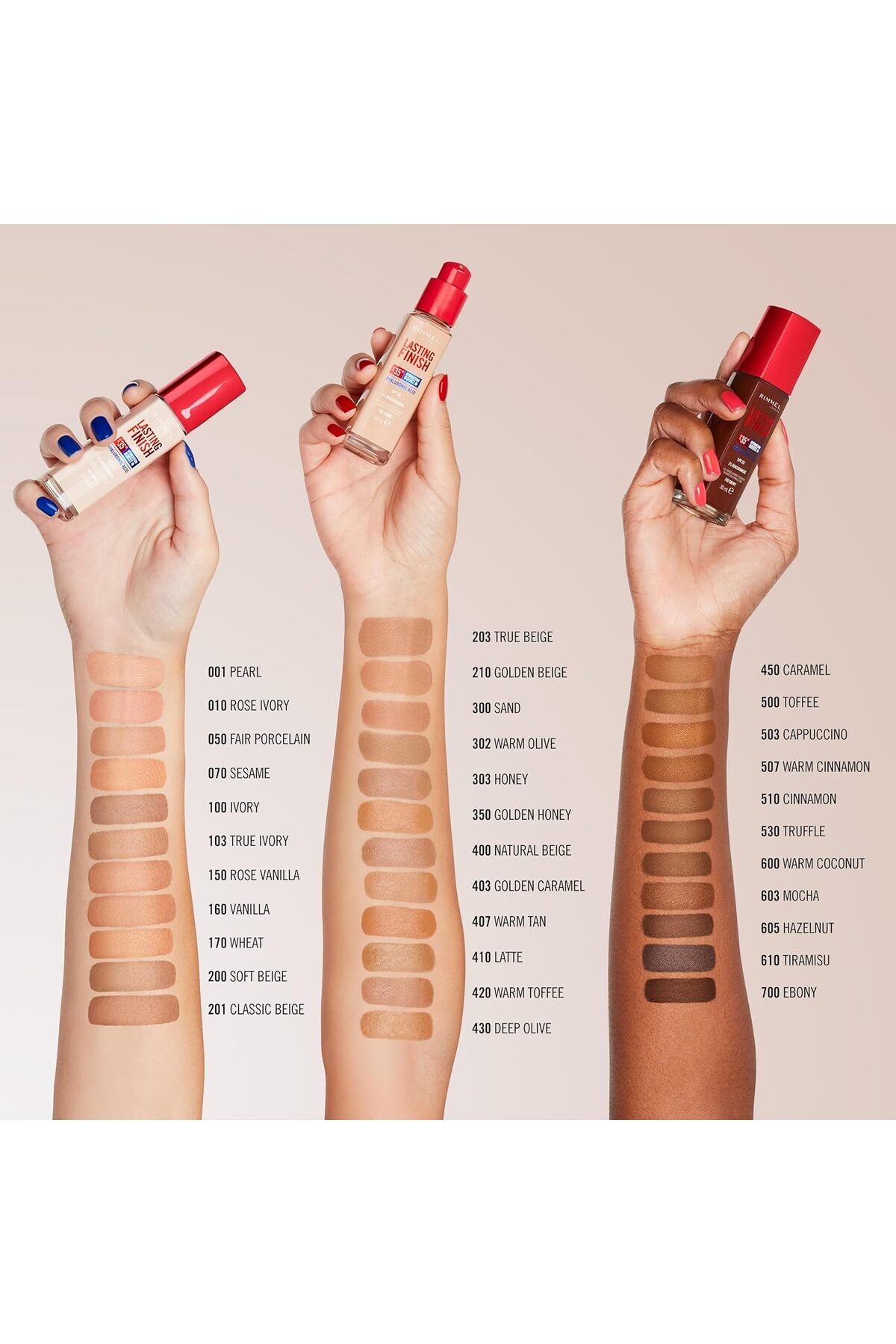 کرم پودر نود دائمی پایان 35 ساعت بنیاد 300 شن 30 میل Rimmel London