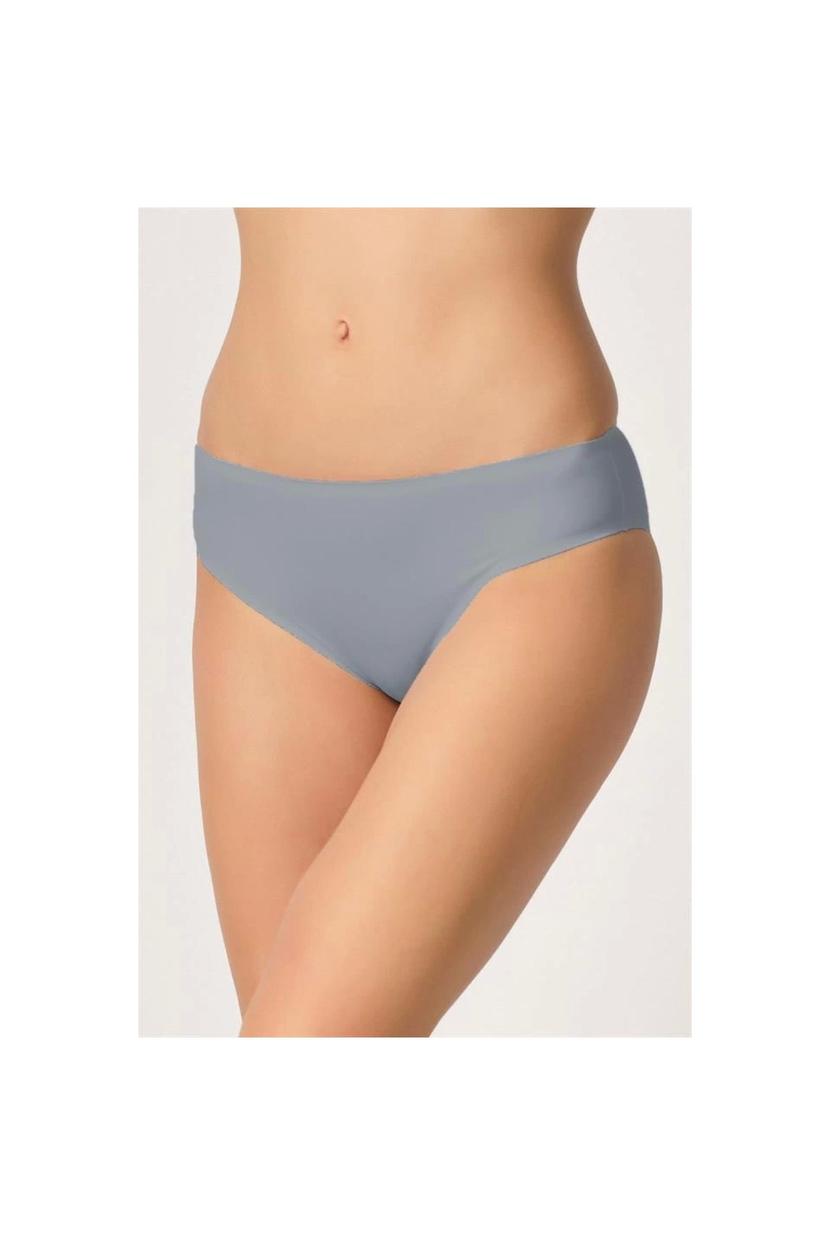 Narnuga-Modlive Gray Emay 2803 Gluing Laser Cut Panties 1