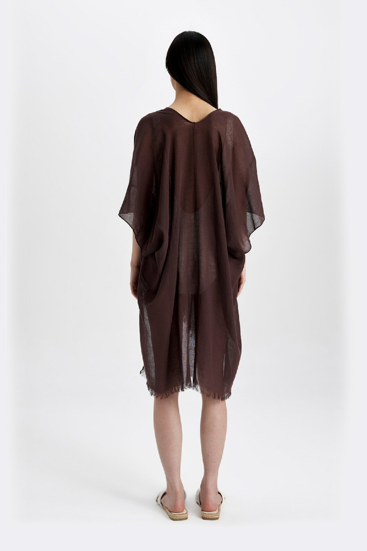DeFacto-Regular Fit Bavlněné kimono-fall In Love Z0696az24sm 6