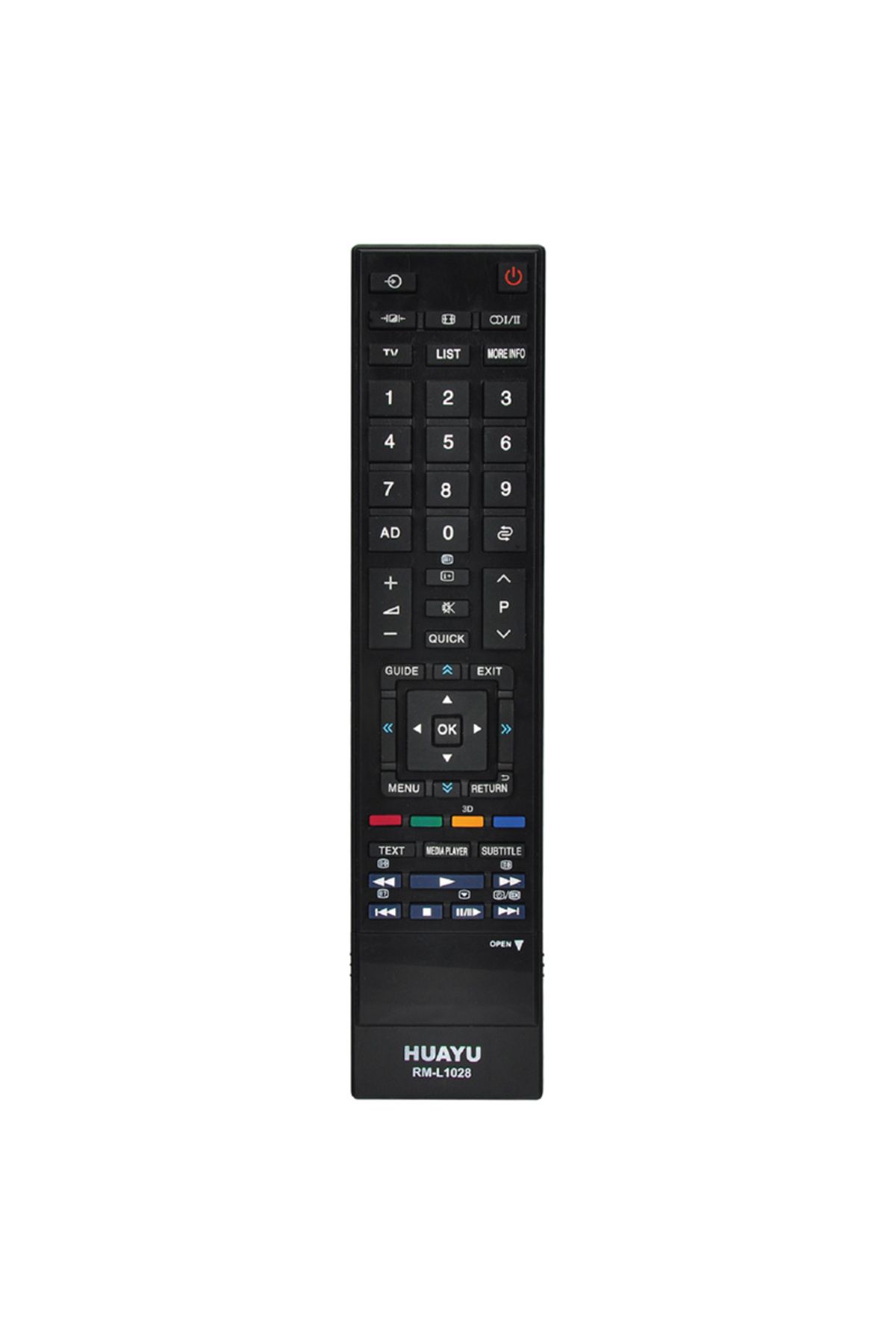 gizmurstore HUAYU KL RM-L1028 3D LCD-LED TV KUMANDA BLİSTERLİ (4767) - GMS9529-9762