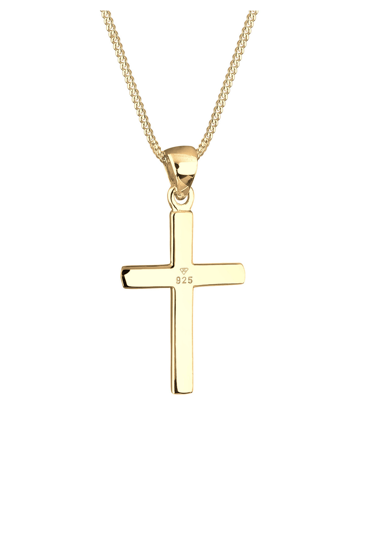 ELLI-Halskette Damen Kreuz Symbol Basic in 925 Sterling Silber 4