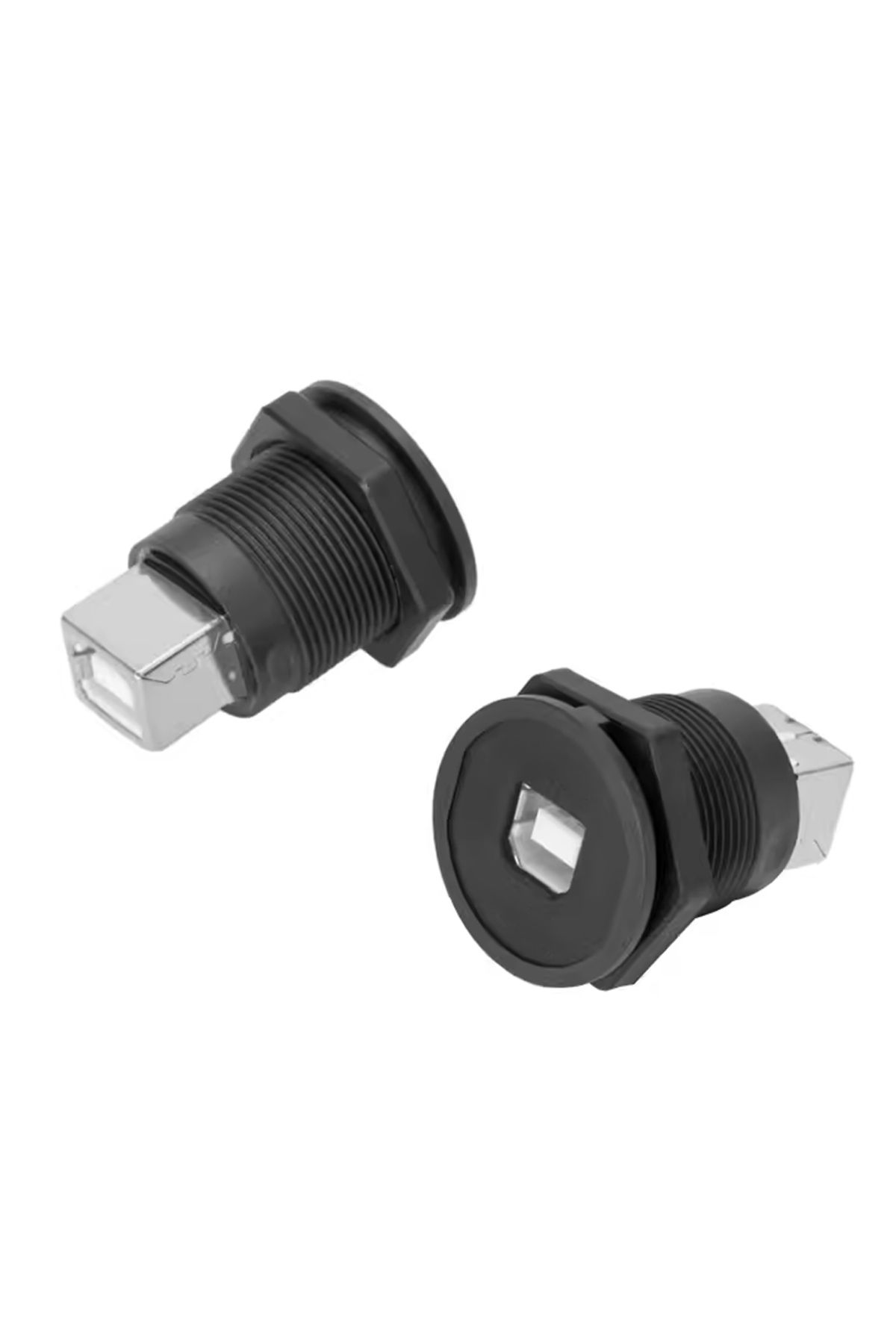 mudikonsept USB-04C-BK 22 MM PANO TİP SİYAH USB B DİŞİ SOKET (4767) - MDE2944-8504