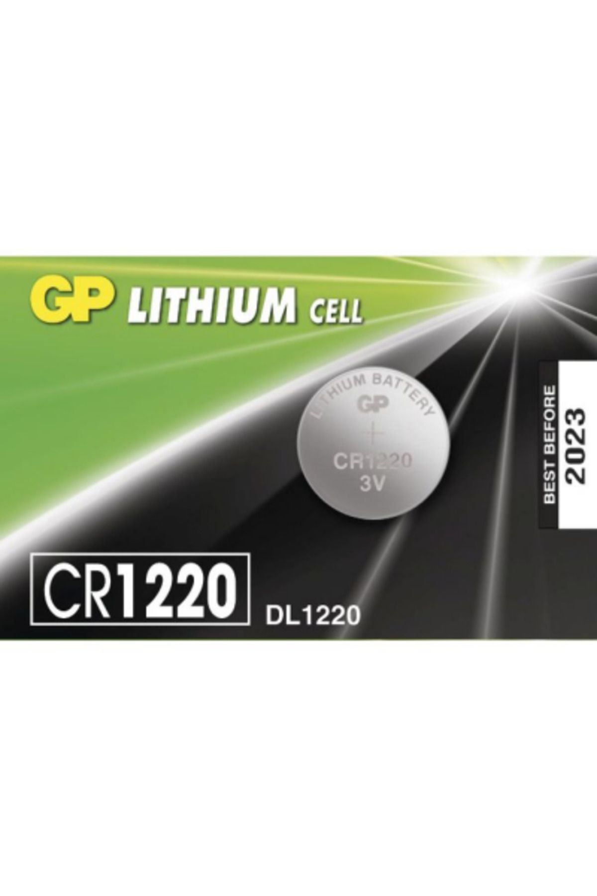 mrpurple GP LITHIUM© CELL CR-1220 DL-1220 PARA PİLİ 3V 5Lİ KART (4767) - PRP5486-9421
