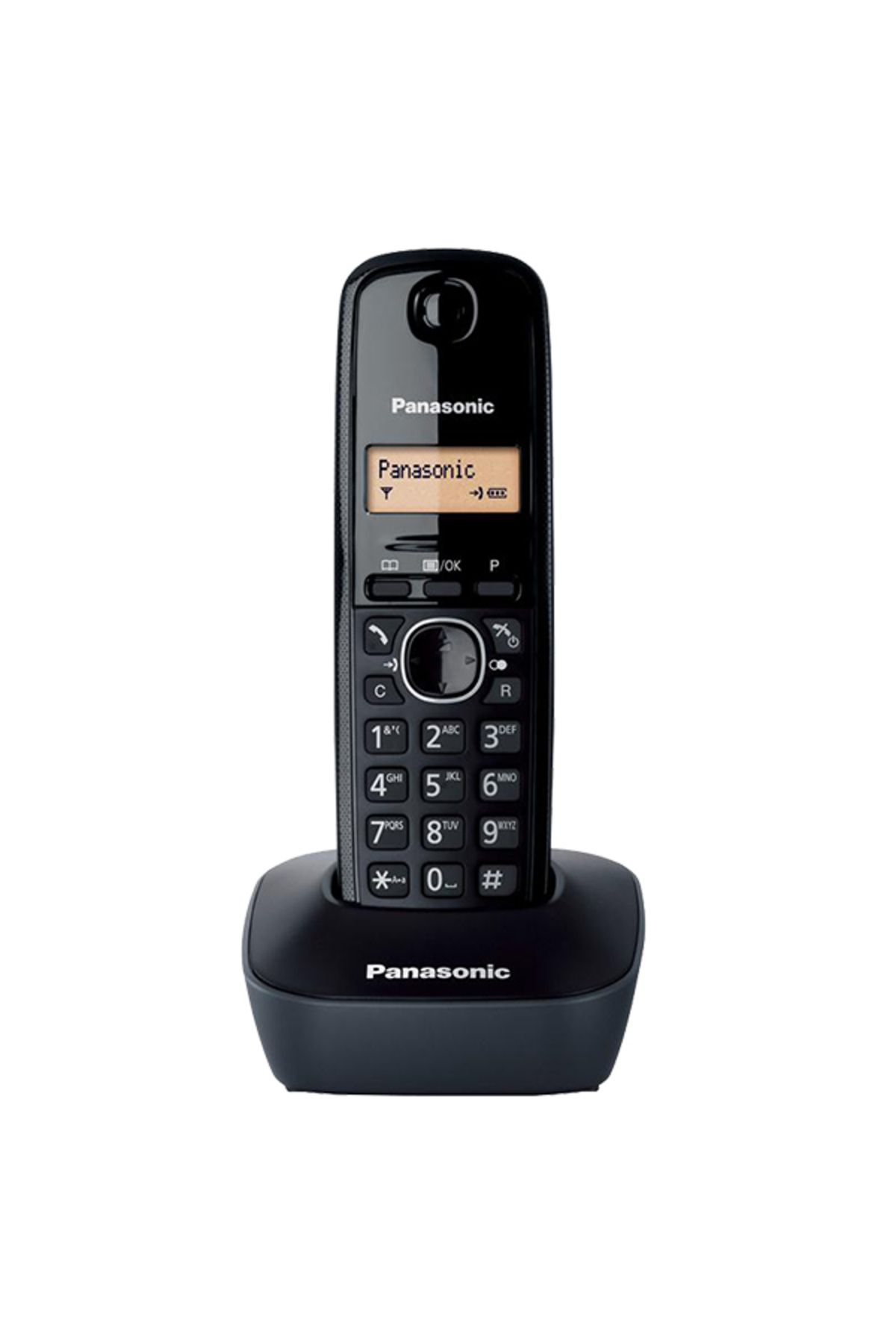 PANASONIC KX-TG1611 DECT TELEFON (SİYAH) (4767) - FSK9157-9944