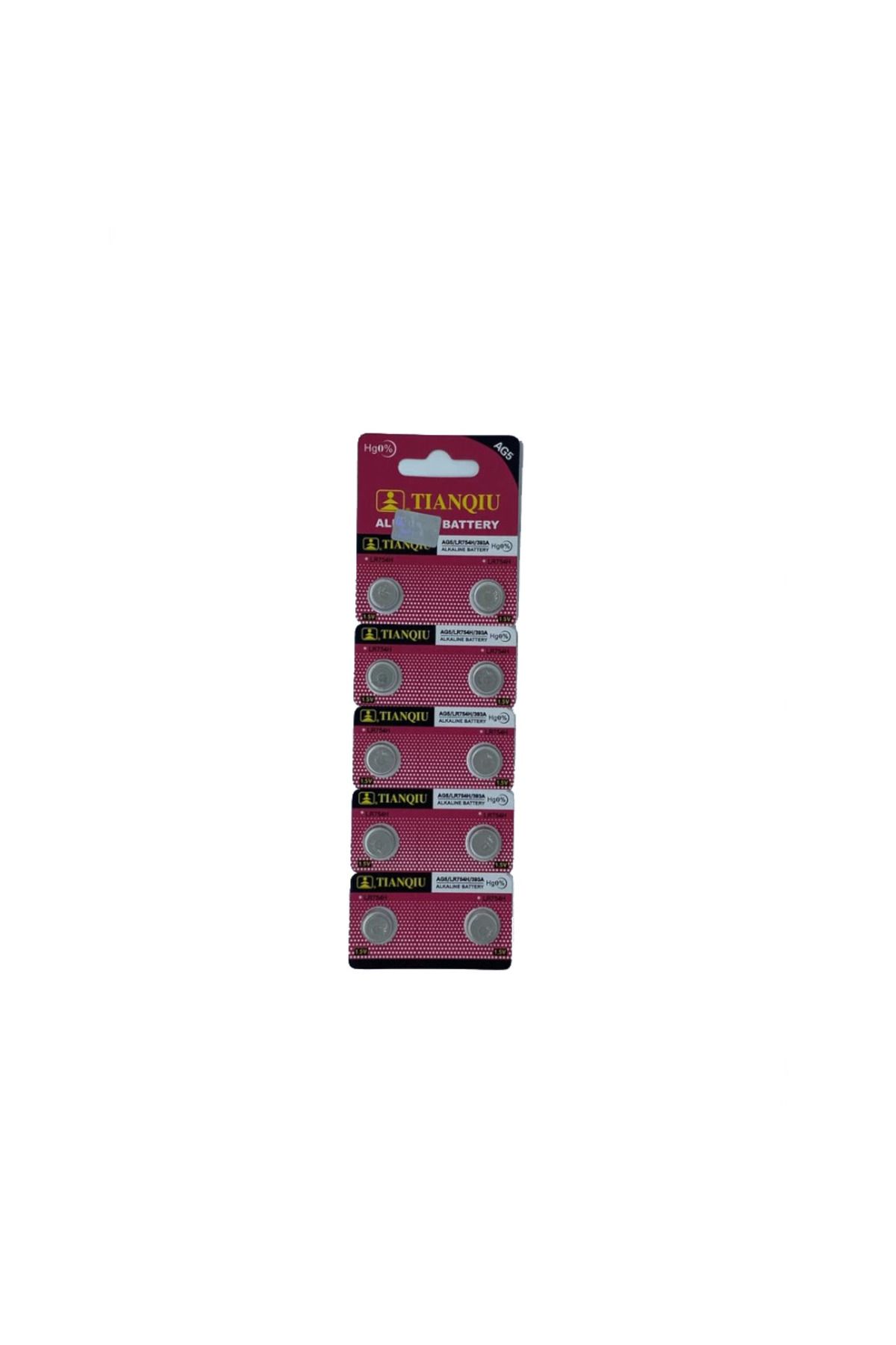 Ayaz World TıanQıu Ag5 Lr754/393 Alkalin 10'lu Düğme Pil - AYZ5882-6896
