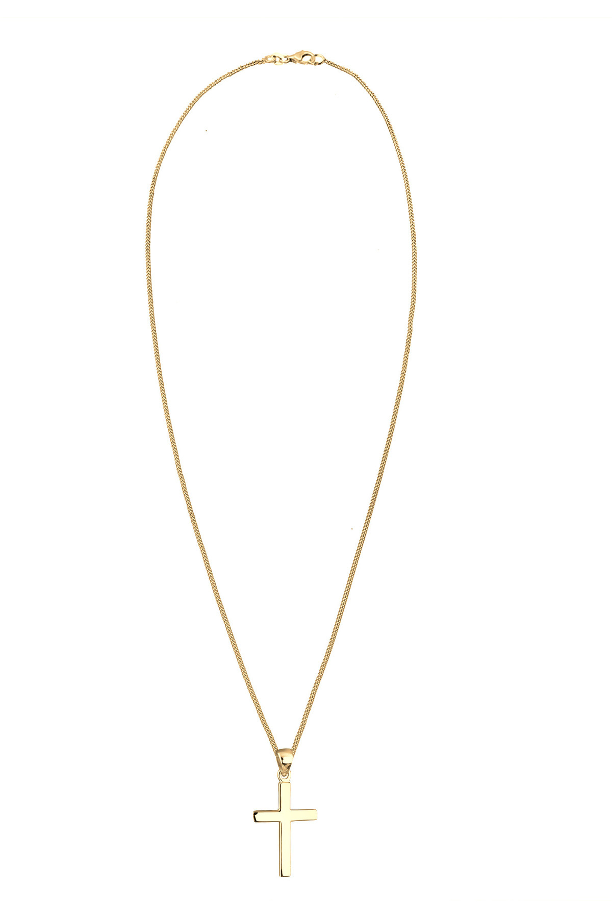 ELLI-Halskette Damen Kreuz Symbol Basic in 925 Sterling Silber 3