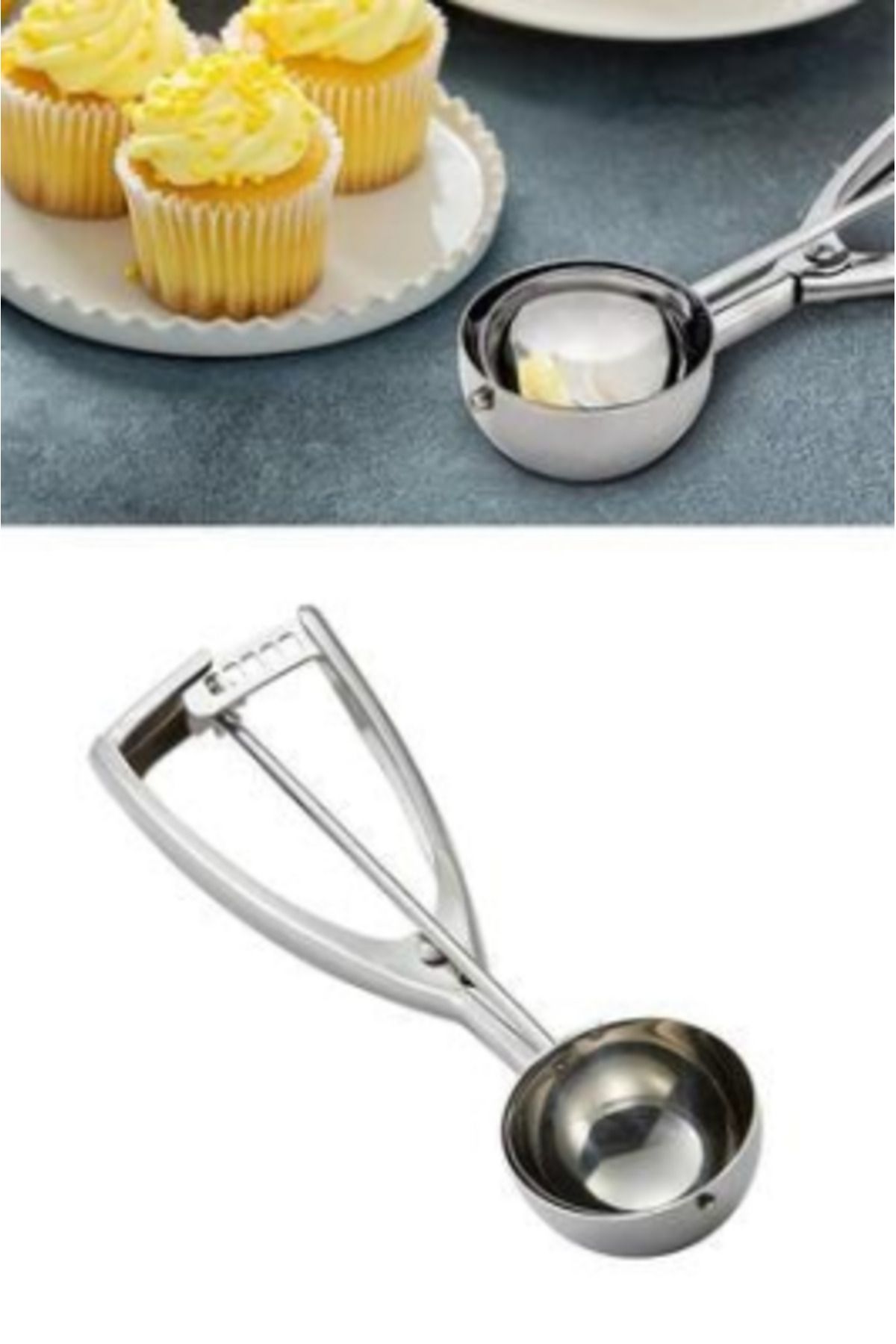 feifei ICE CREAM SCOOP AYARLI METAL DONDURMA KAŞIK (4767) - AYS7926-9422