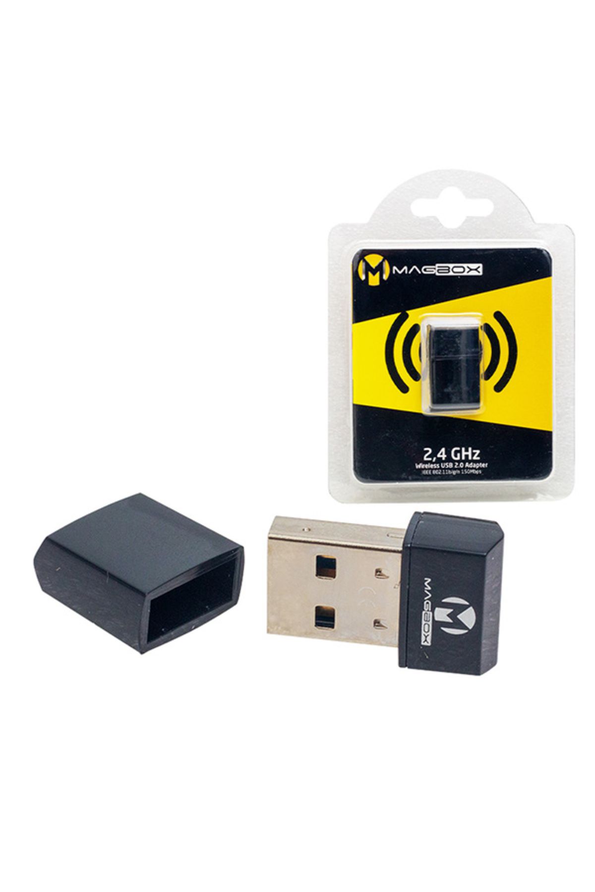 feifei MAGBOX USB STICK MİNİ 802.11N WİFİ 7601 CHIPSET 2.4GHZ 150 MBPS IP UYDU ALICILAR - AYS3629-2396