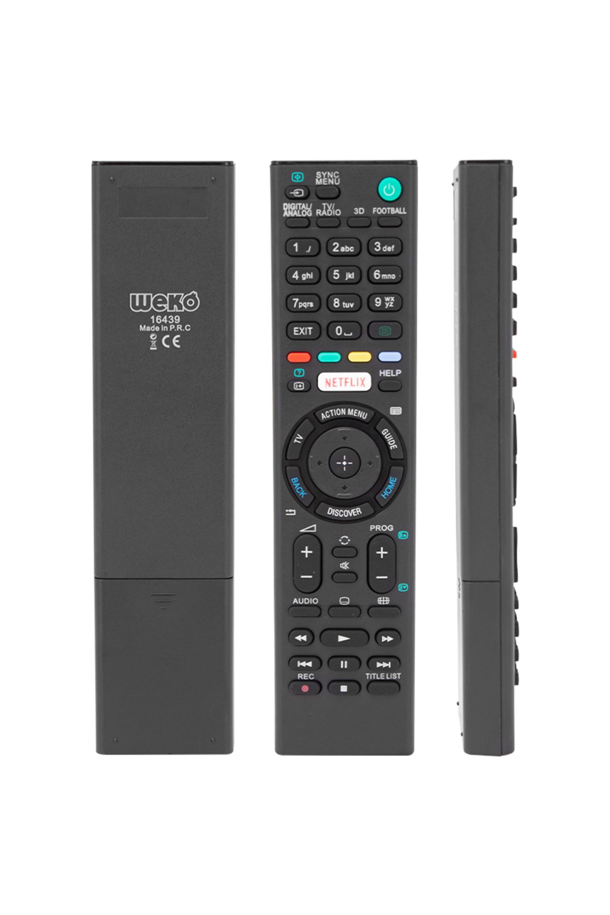 feifei RM-L1275 SONY NETFLIX TUŞLU LCD-LED TV KUMANDA (4767) - AYS5660-5254