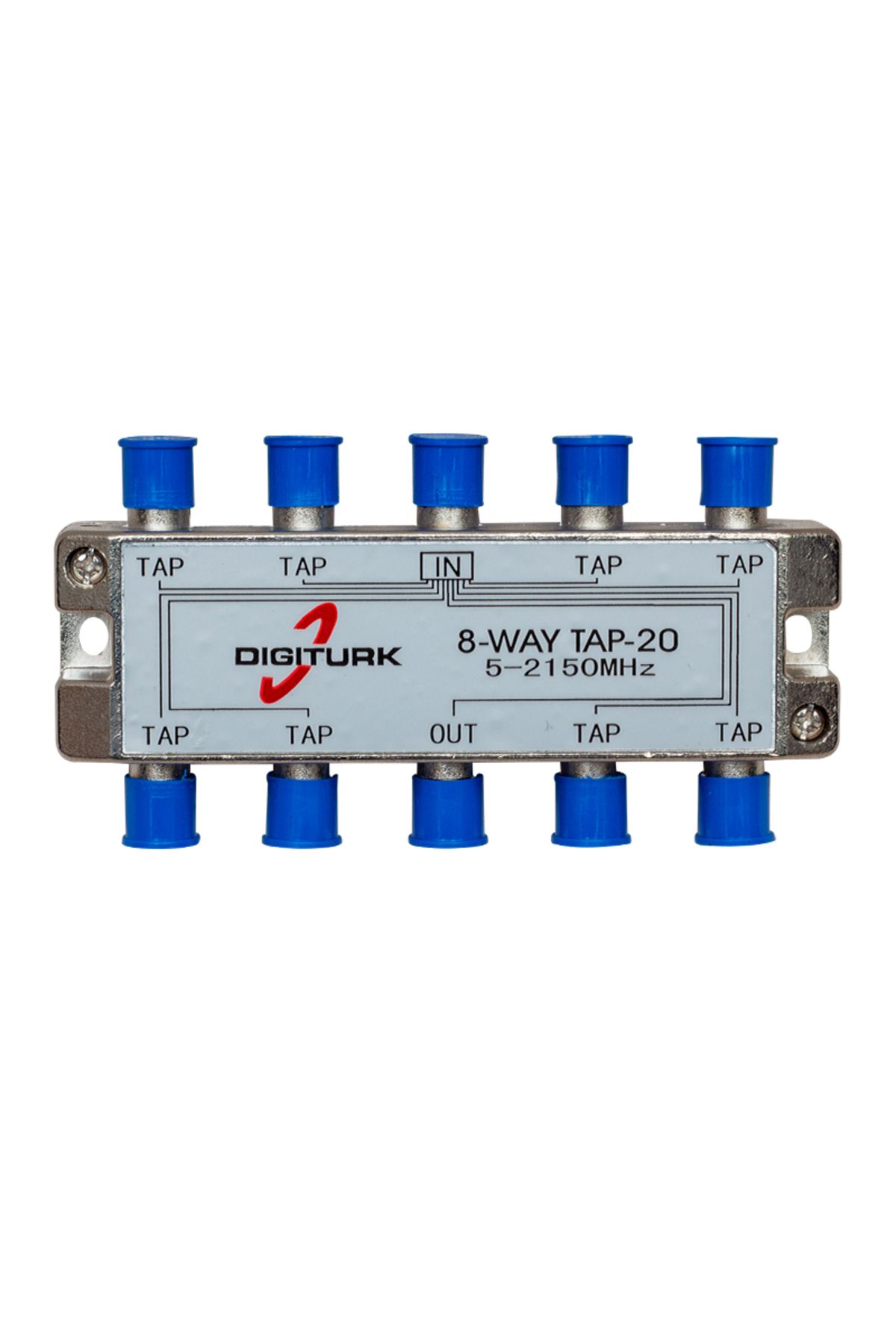 feifei DIGITURK 5-2150 MHZ 20DB 8 YOLLU TAP SWITCH 1/8 SPLITTER (4767) - AYS8874-4761