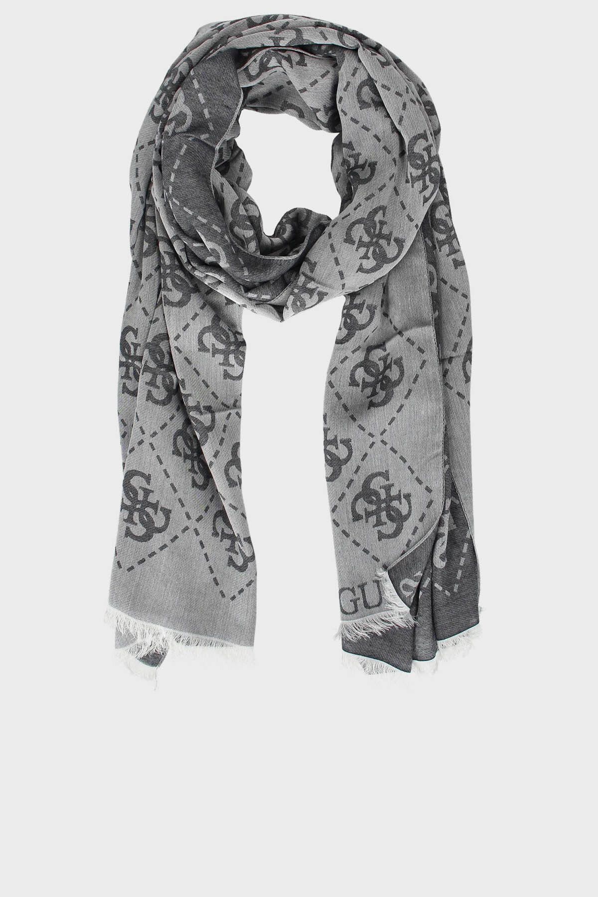Guess-شال مشروط بنمط روما مزدوج الجوانب - 83x183 سم AW5152MOD03 1