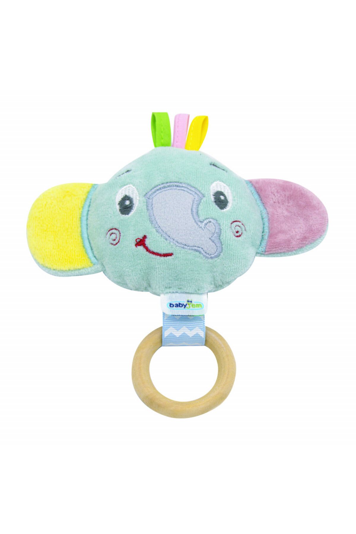Babyjem-Jucarie pentru bebelusi BabyJem Elephant Toy, Bleu 1