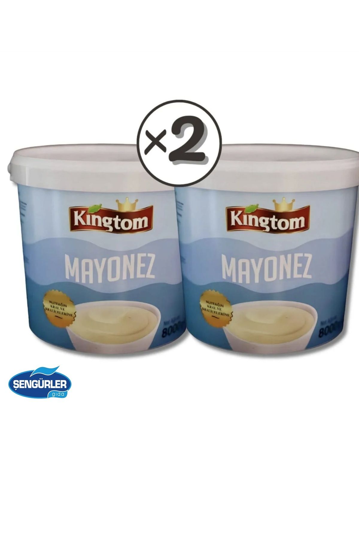 KİNGTOM MAYONEZ (8 kg) 2 Lİ