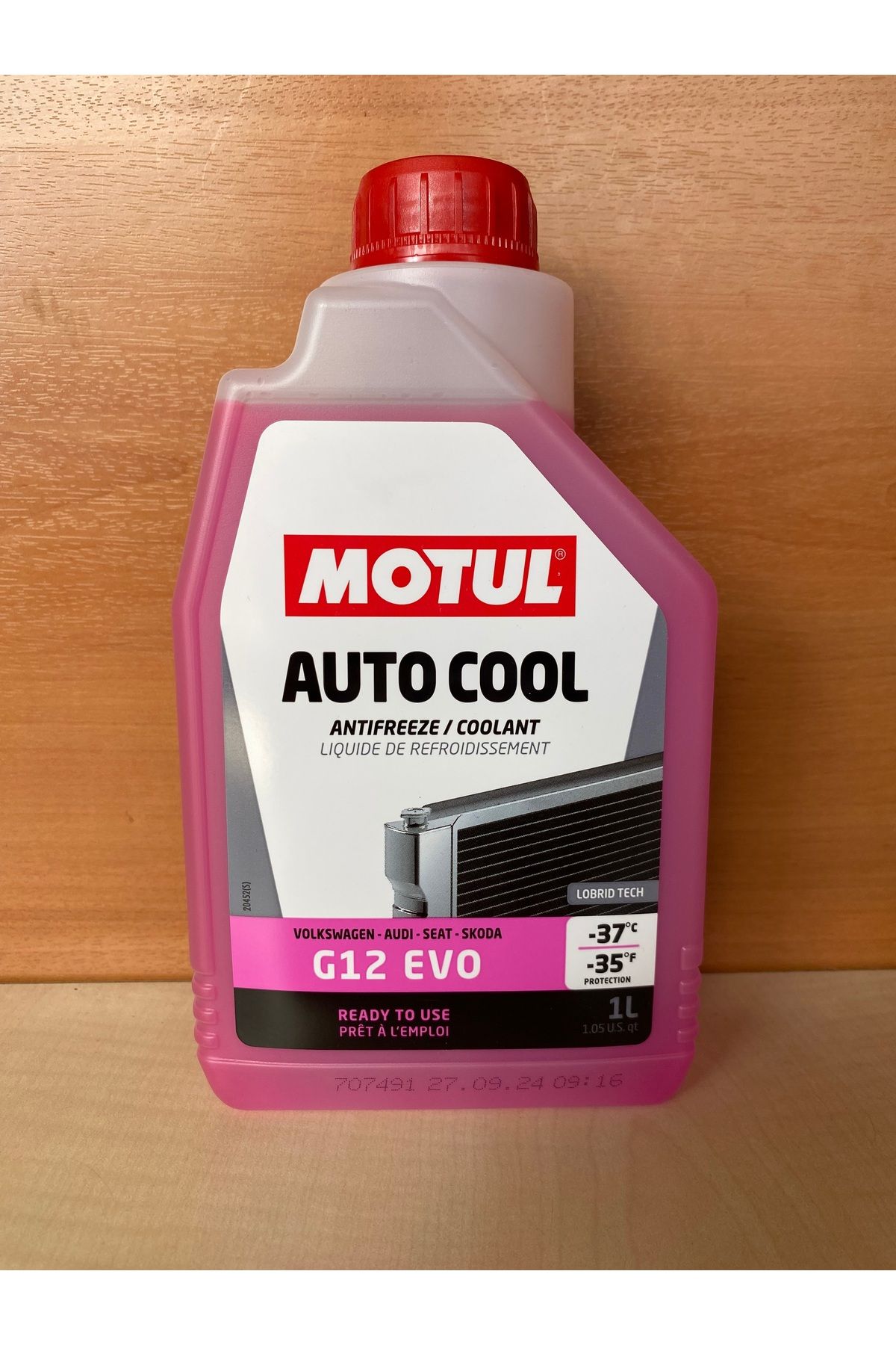 Motul AUTO COOL ANTIFREEZE/COOLANT G12 EVO 1lt