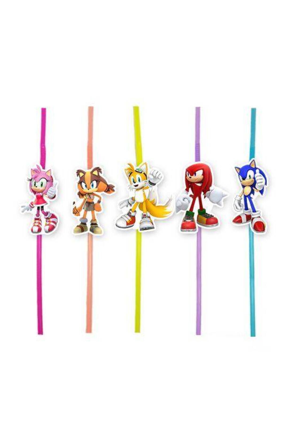 Parti Dükkanım Sonic Boom Artistik Pipet (10 Adet)