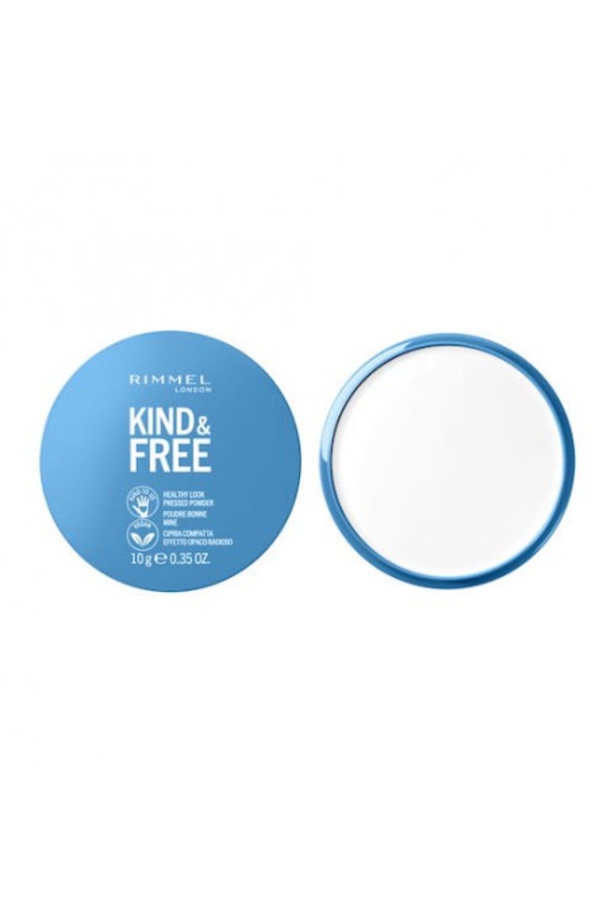 Rimmel-Kind & Free Pressed Powder - 001 - Translucent, 10g 1