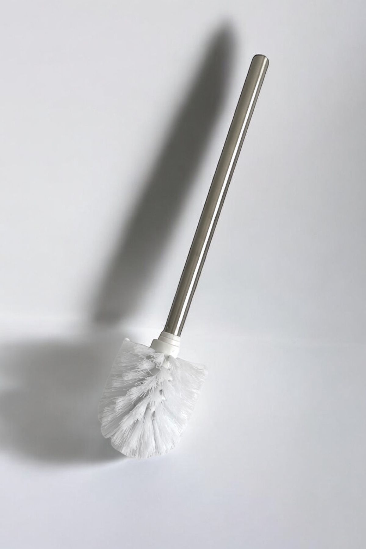 Dore Voir-Stainless and Non-Tarnish Steel Replacement Toilet Brush - Height 36 cm White 3