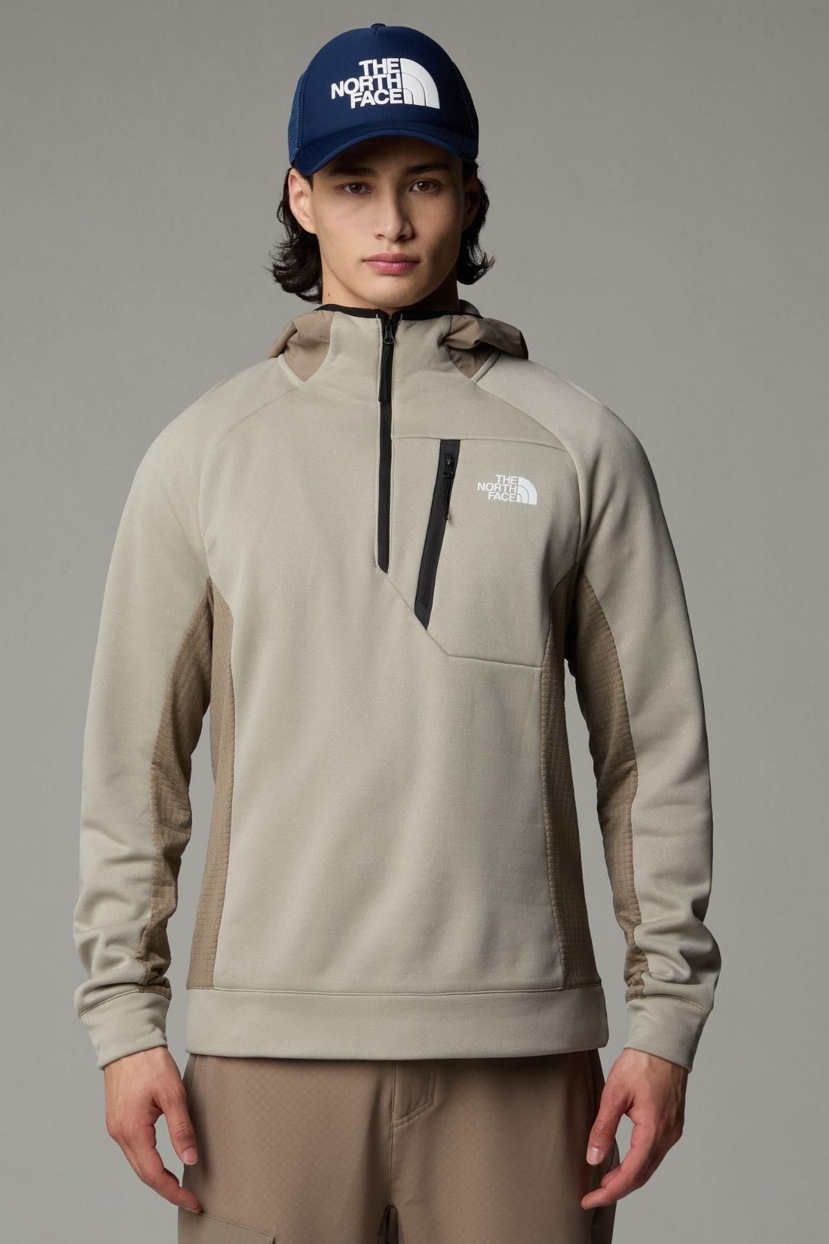 کرم سویشرت زیپ دار مردانه THE NORTH FACE MA Fleece HD 1/4