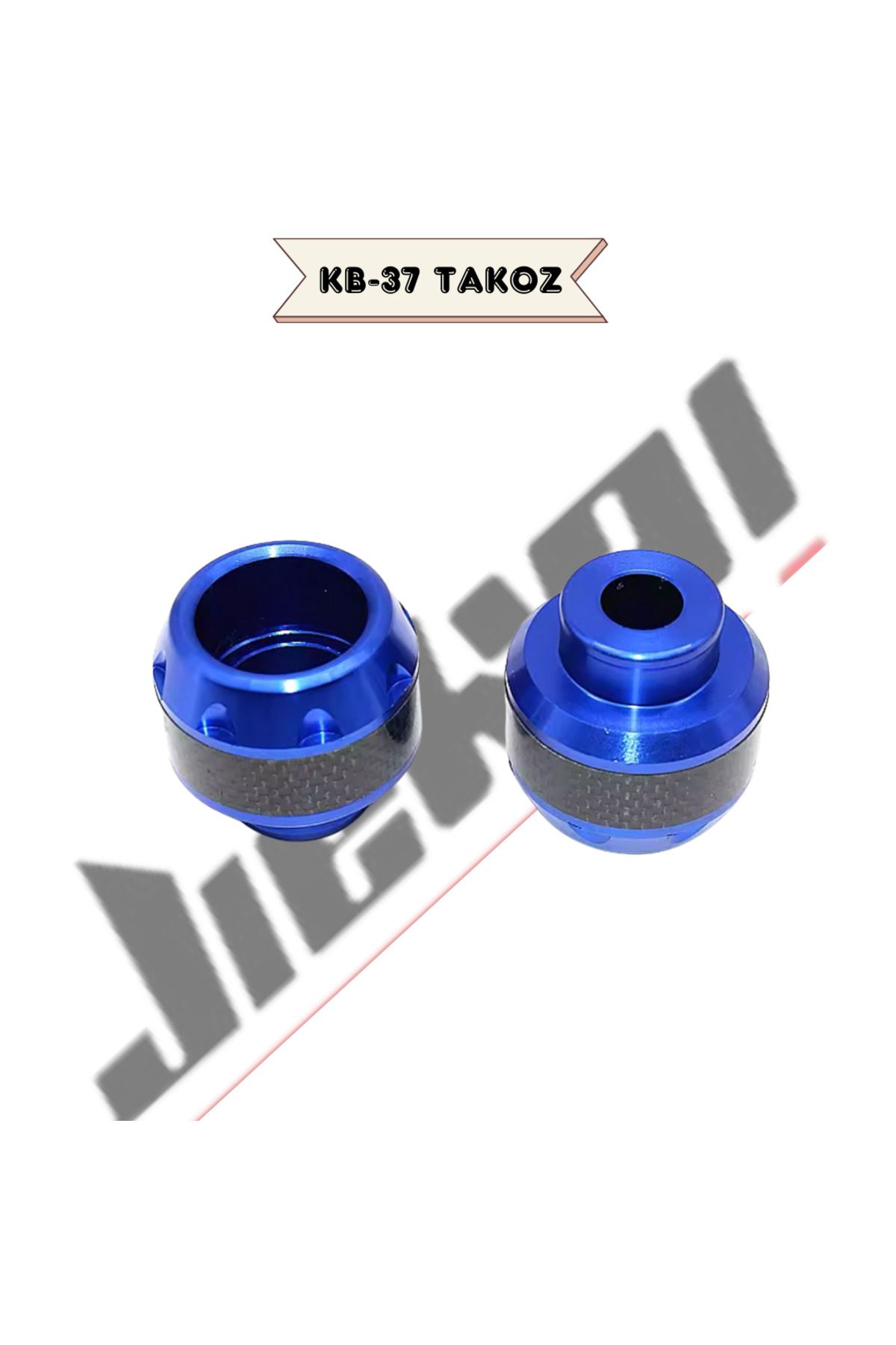 JİEKAİ Pcx 125-150 Uyumlu Motosiklet Teker Koruma Takozu Aks Takoz Mavi Renk