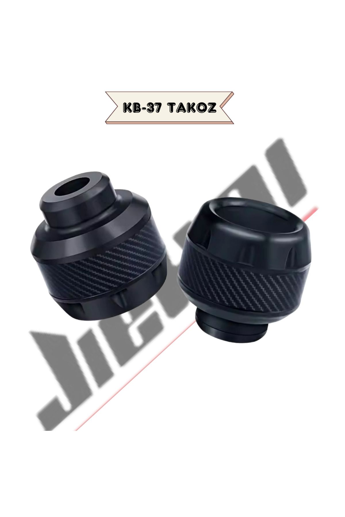 JİEKAİ Arora Max T 125-150 Uyumlu Motosiklet Teker Koruma Takozu Aks Takoz Siyah