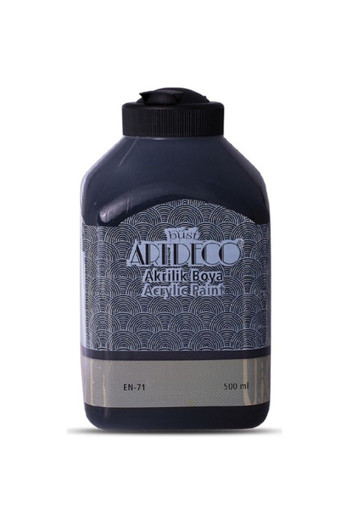 Artdeco Akrilik Boya 500 ml Siyah