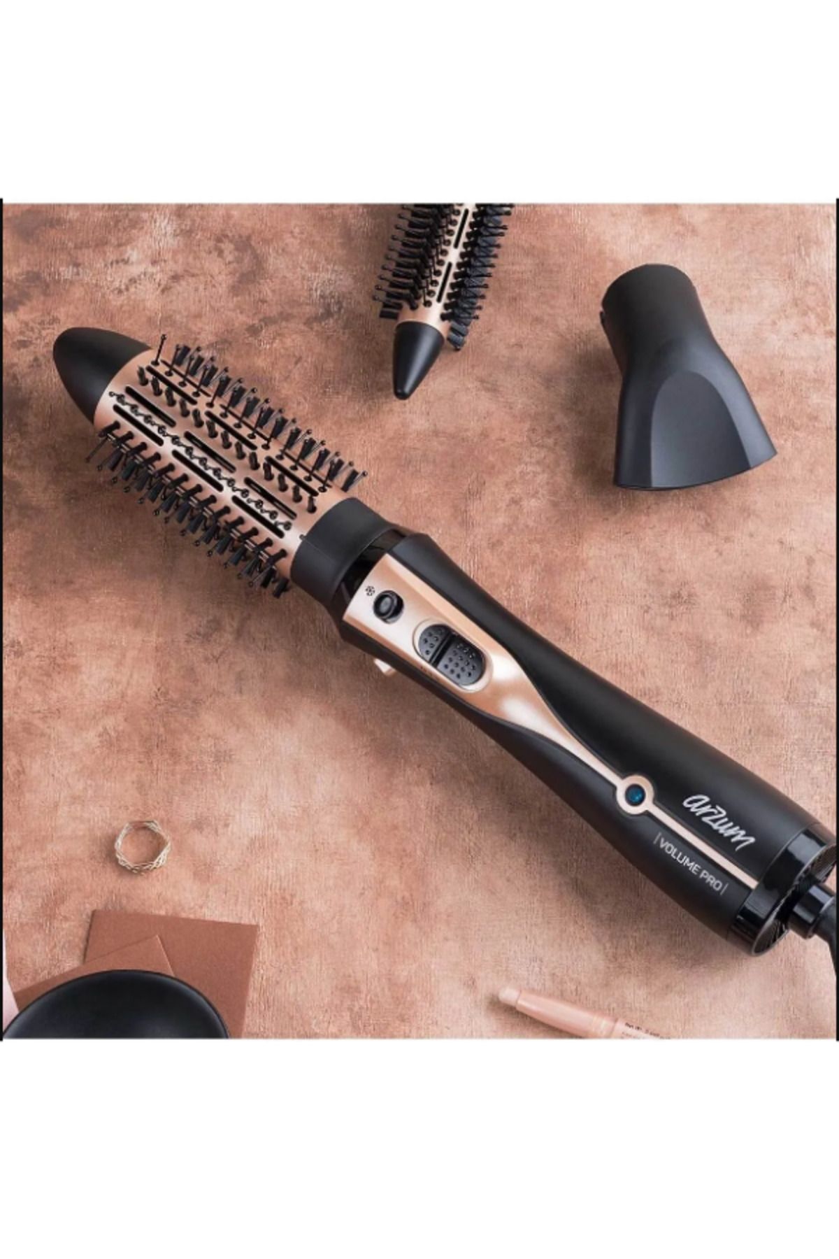 Arzum-Perfumed Air Blow 3 Head 18 Tweezers Epilator Brush - Hair Styler 2