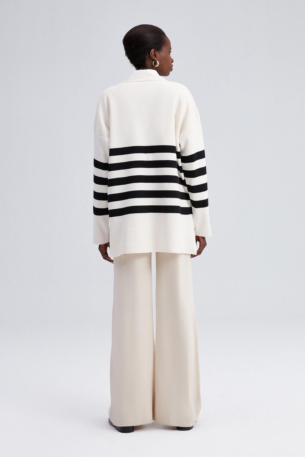 Touché Privé-STRIPED KNIT TUNIC 6