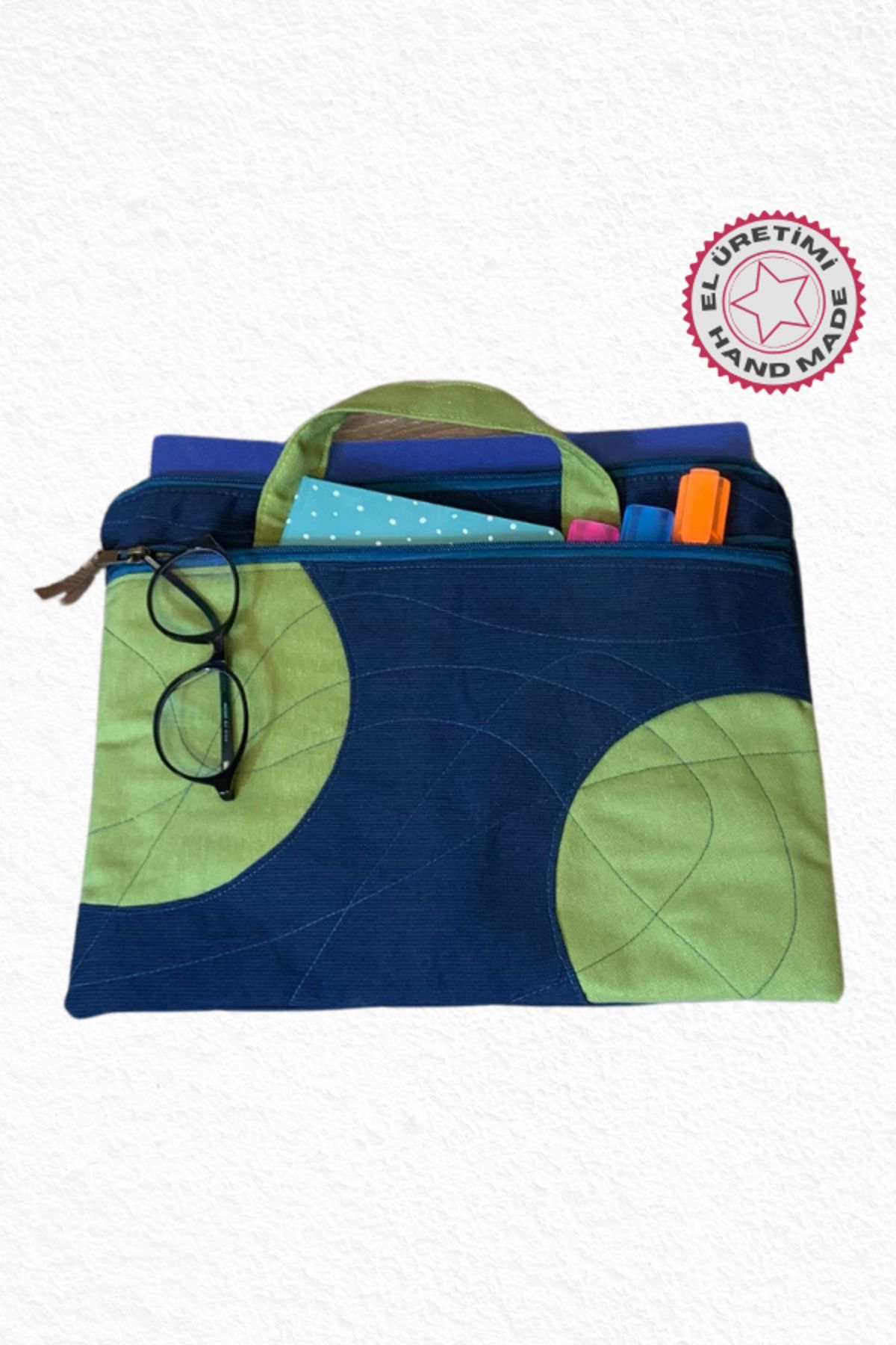 Uretti-- Gamze 9546 Handmade Book - Laptop Bag 1