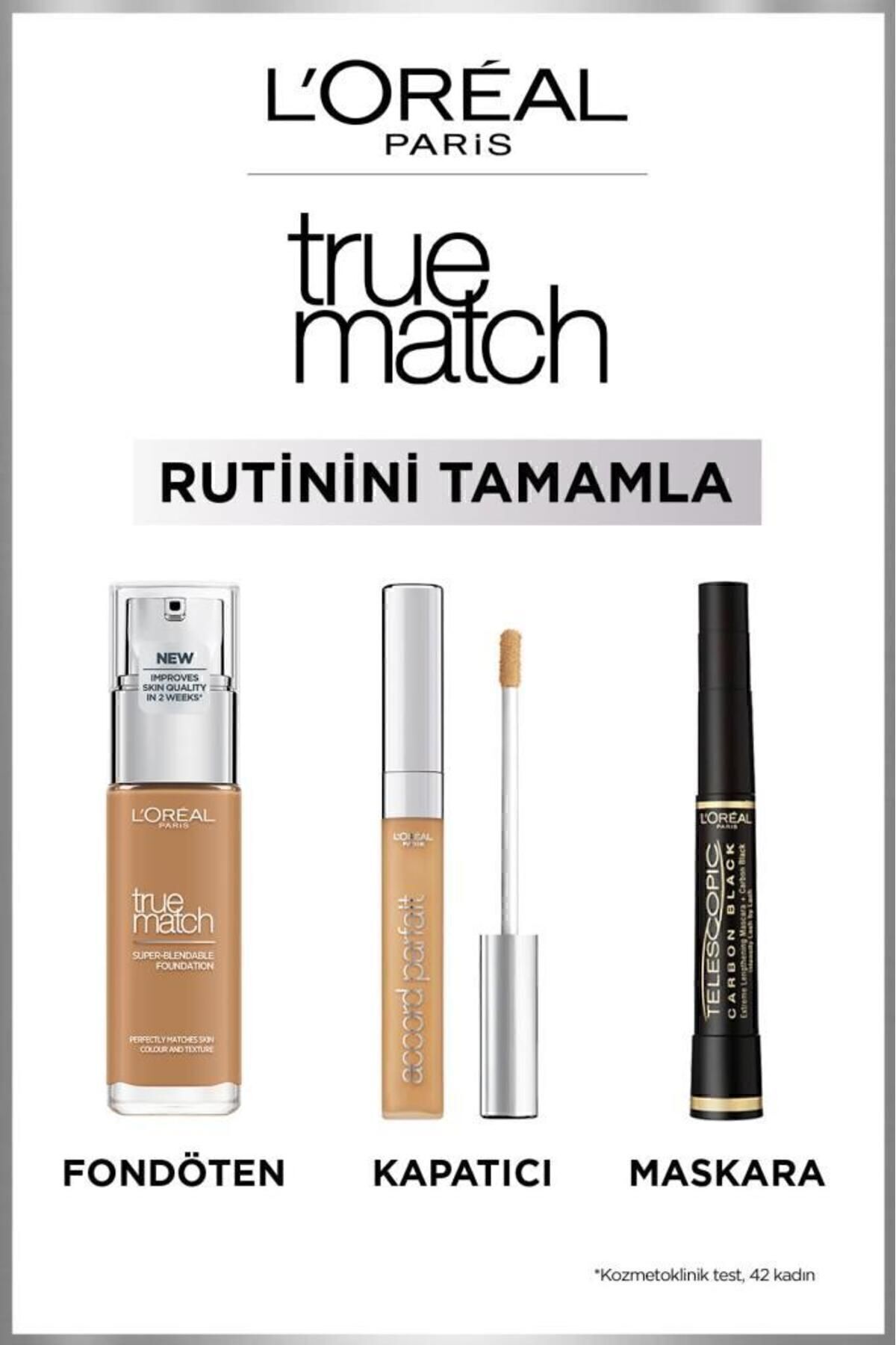 L'Oreal Paris True Match Bakım Yapan Fondöten - 3w Sıcak Alt Ton-7