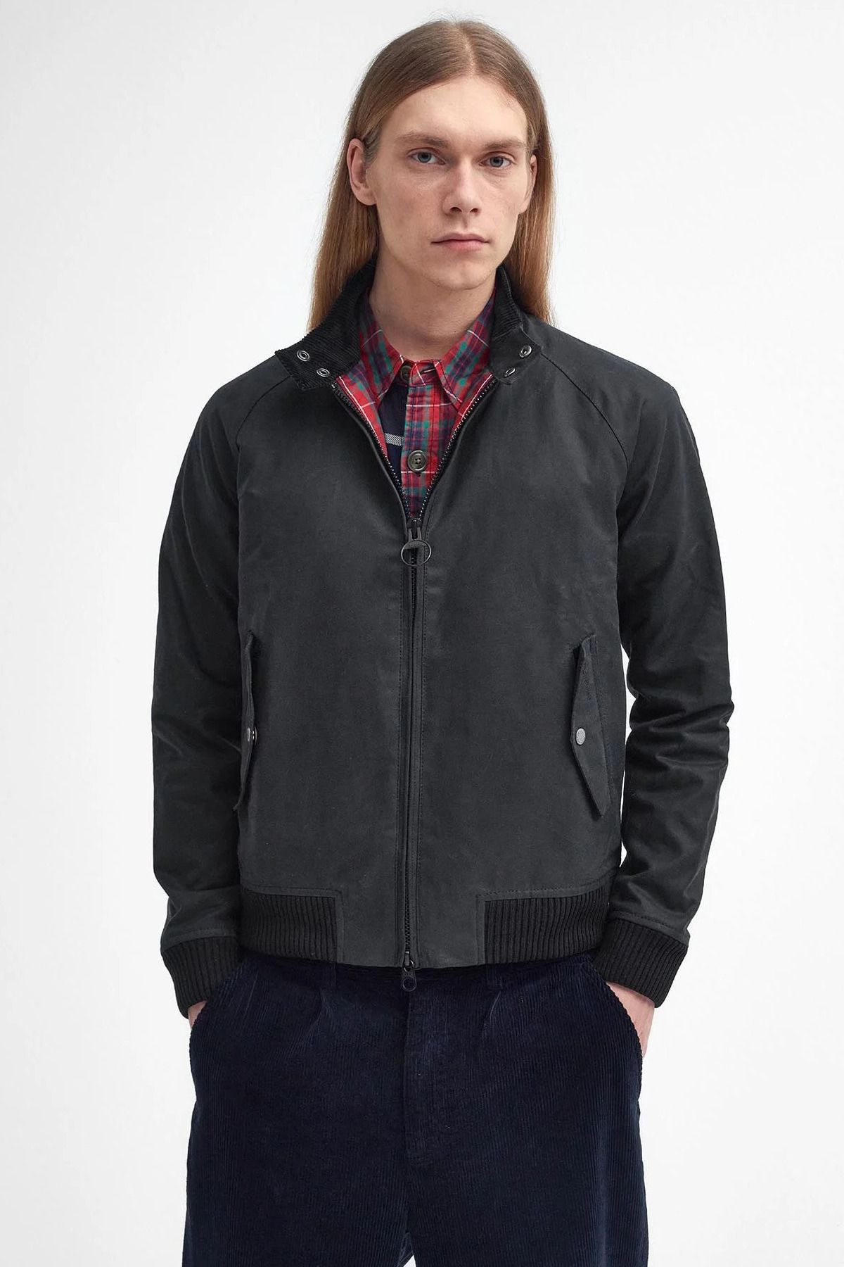 ژاکت روغنی X Baracuta Porton Bk11 مشکی Barbour