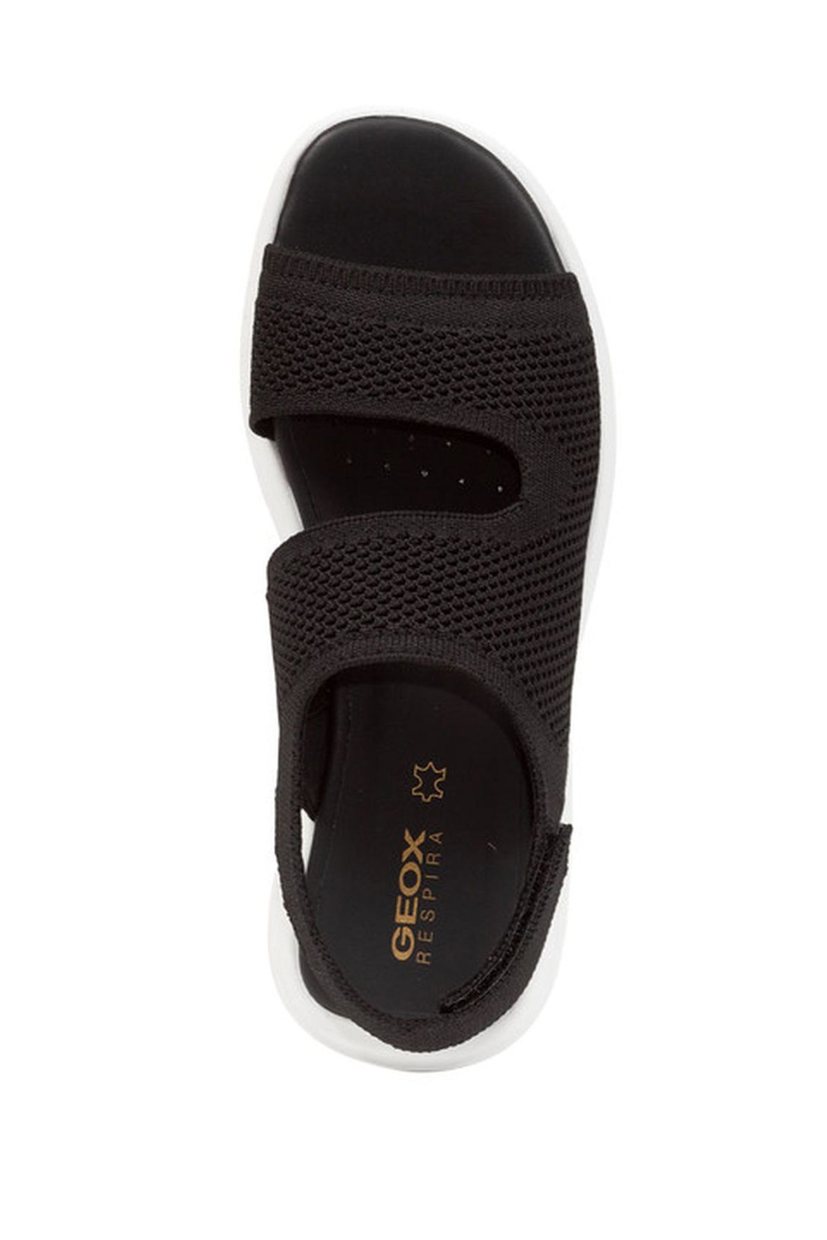 Geox-Black Spherica EC5 Fabric - Banded Women's Sandals D45sva0006kc9999 5