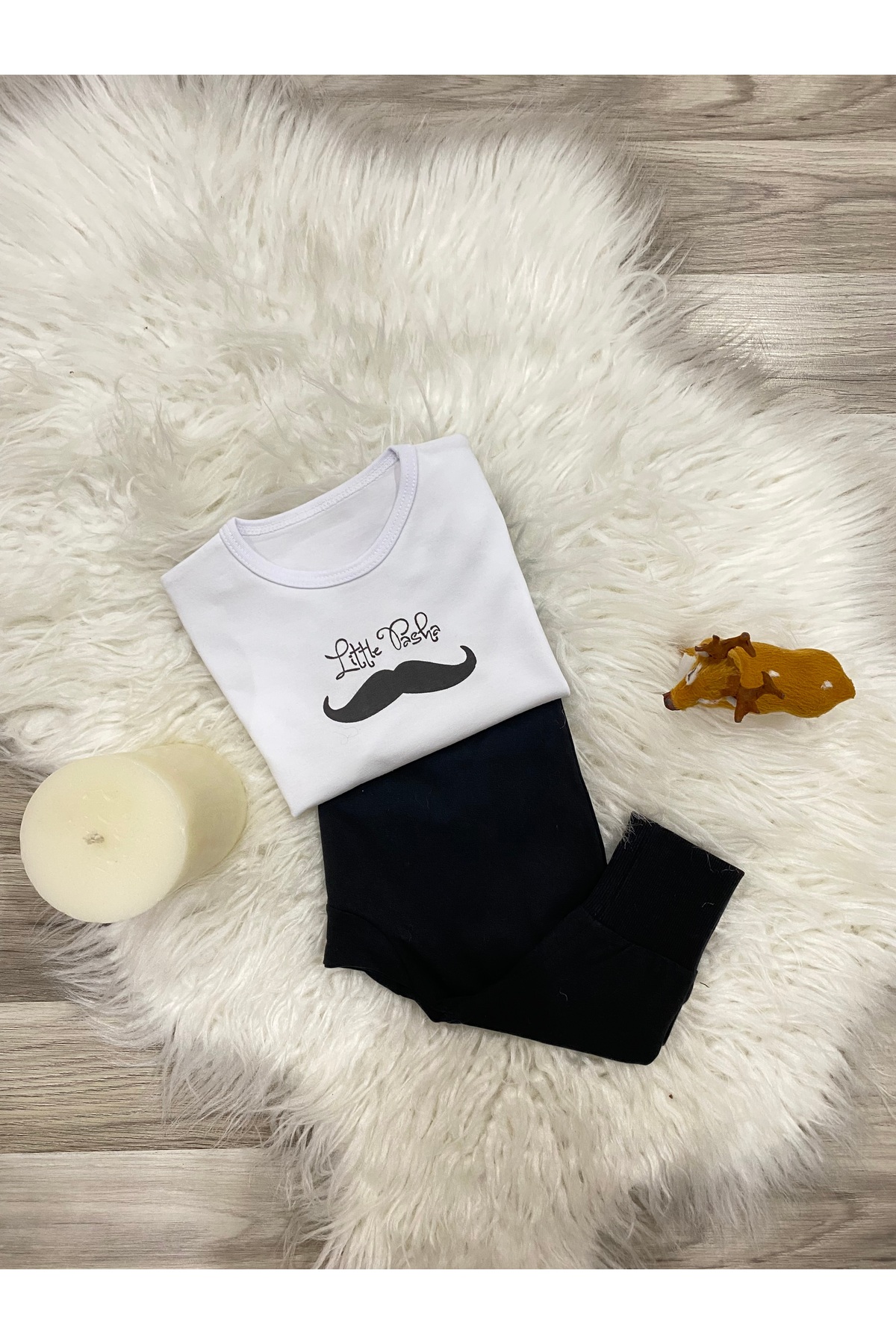TD Collection PAPYON BASKILI TAKIM  PAMUKLU MODAL Kumaş Çocuk / Bebek ERKEK - Erkek Pantolon %100 pamuklu fotoğrafı 4 (önizleme)
