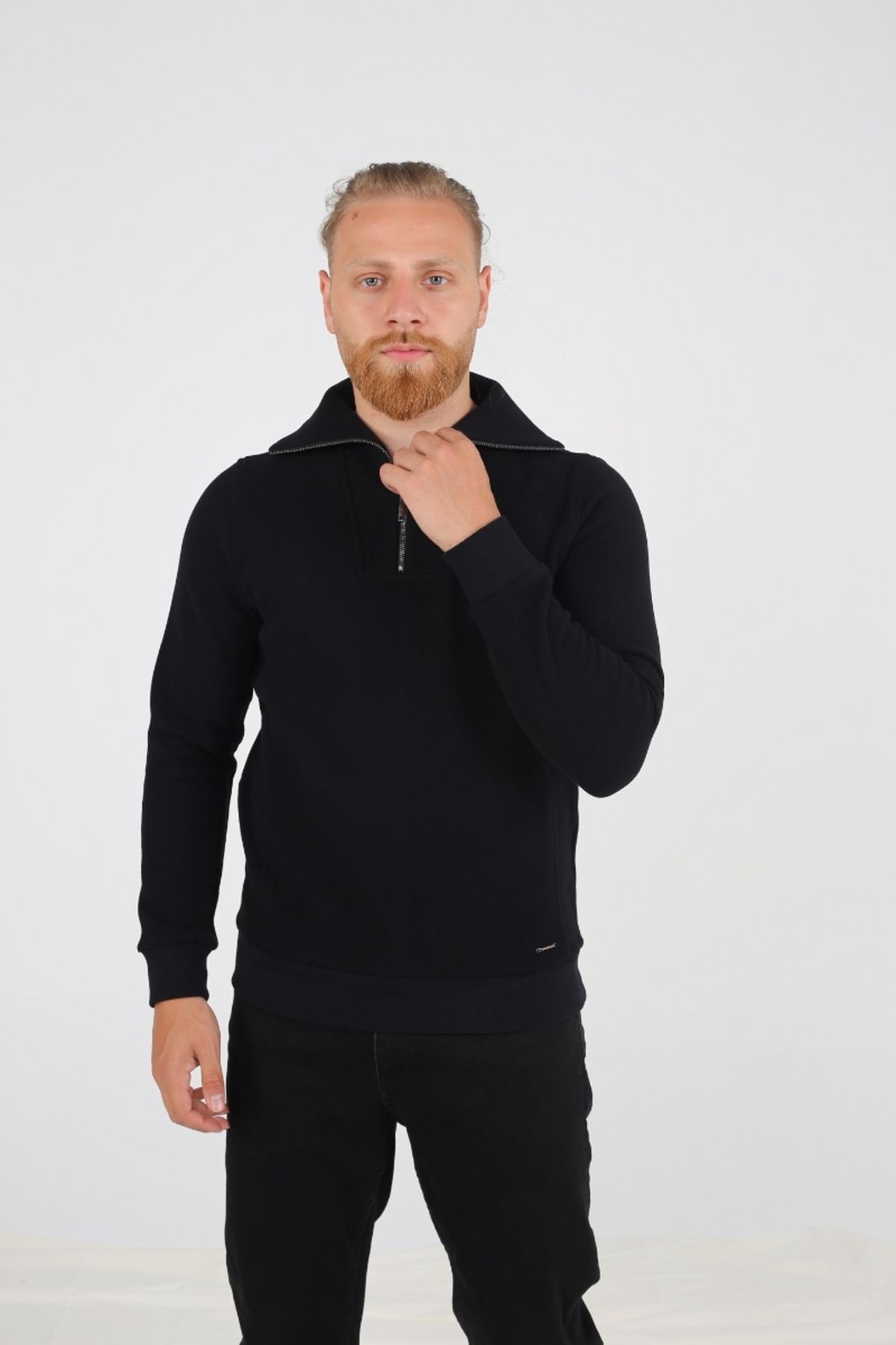 Brango-Sweater - Black - Regular fit 3