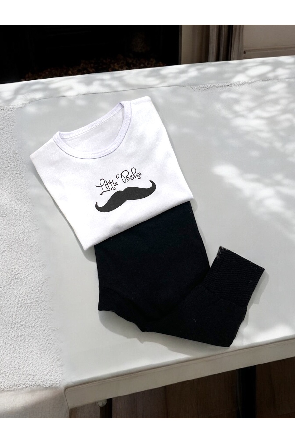 TD Collection PAPYON BASKILI TAKIM  PAMUKLU MODAL Kumaş Çocuk / Bebek ERKEK - Erkek Pantolon %100 pamuklu fotoğrafı 5 (önizleme)