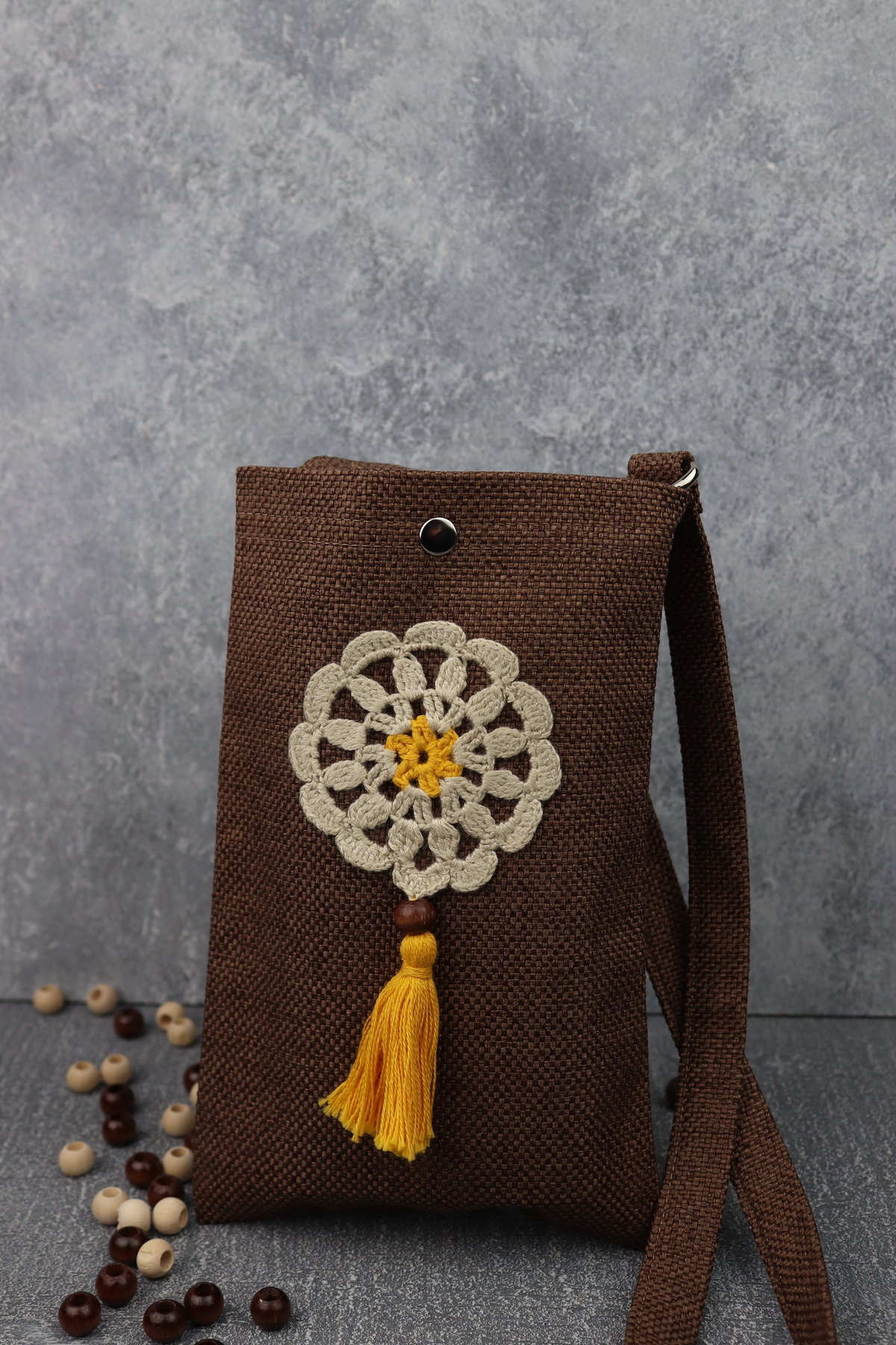 Handmadebygly Telefon Çantası