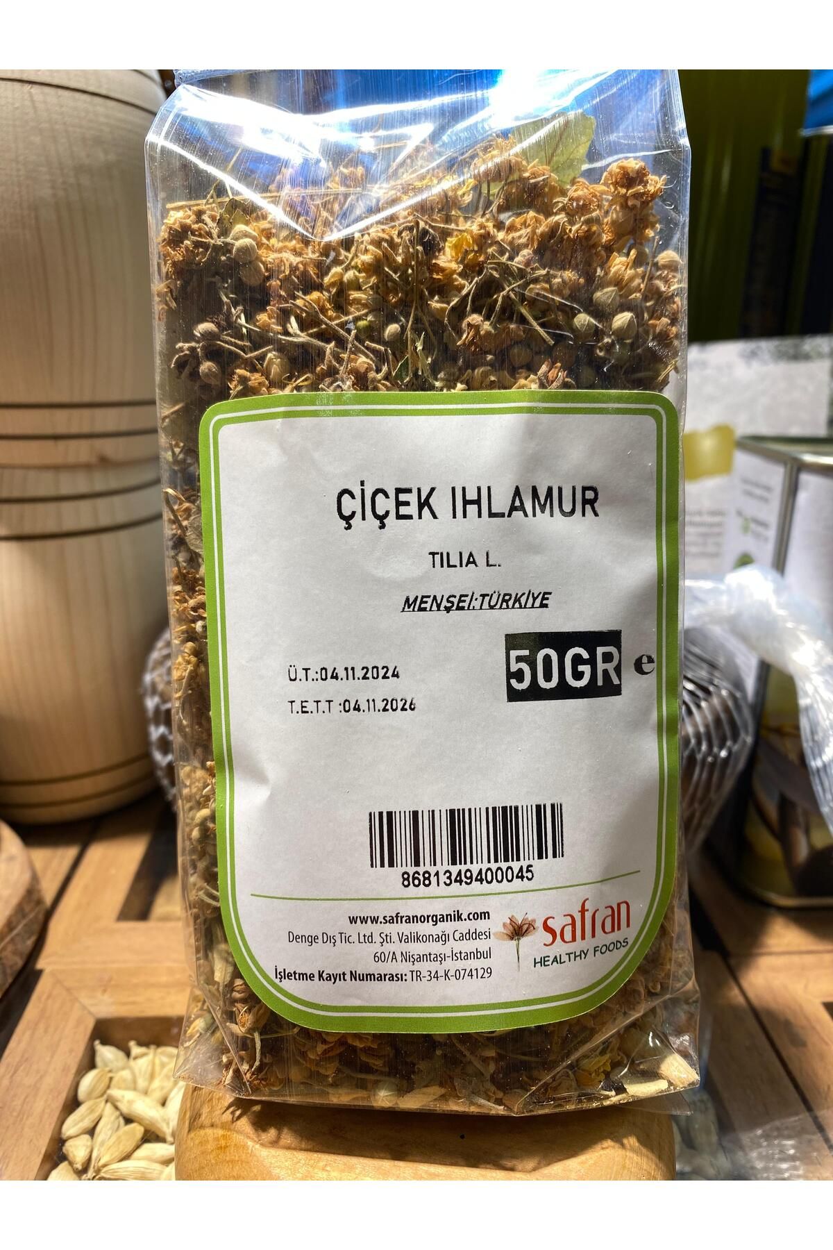 Safran Çiçek Ihlamur 50Gr