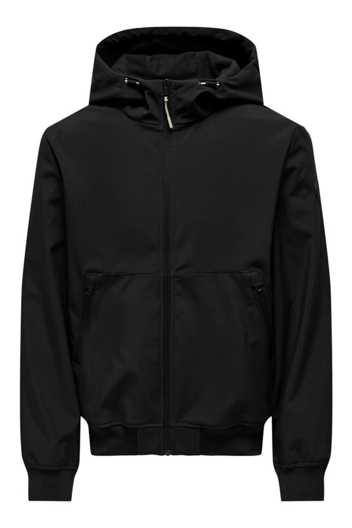 ONSBOWIE SOFTSHELL BOMBER OTW NOOS — مشکی 25KW21000039 — تصویر 4 از 4