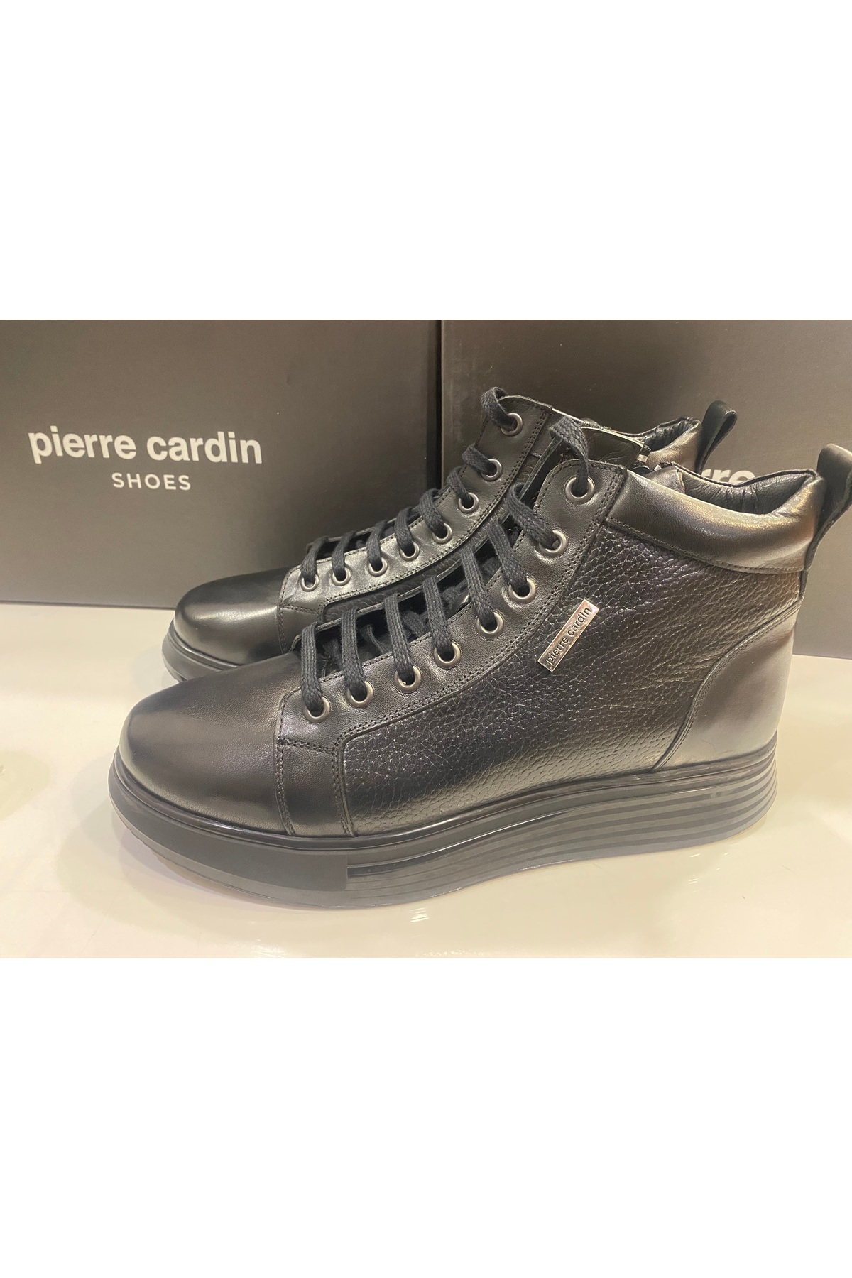 بوت مردانه راسته | پیر کاردین Pierre Cardin 861152 - تصویر 3