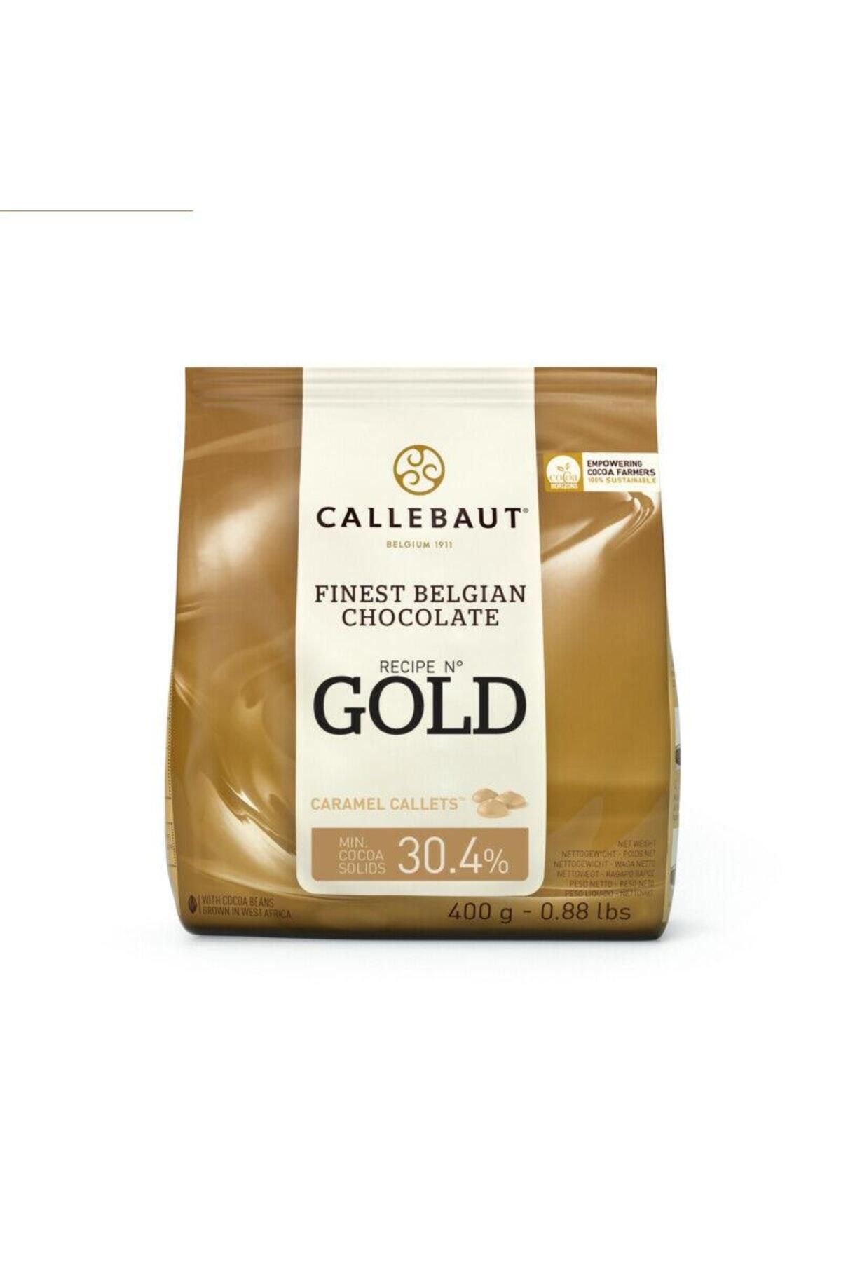 Callebaut Gold Karamel Kuvertür Damla Çikolata 400 gr