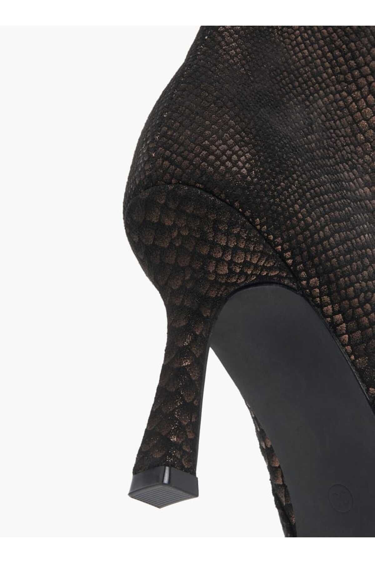 Celeste-Women's Textured High Shaft Boots with Zip Closure 7