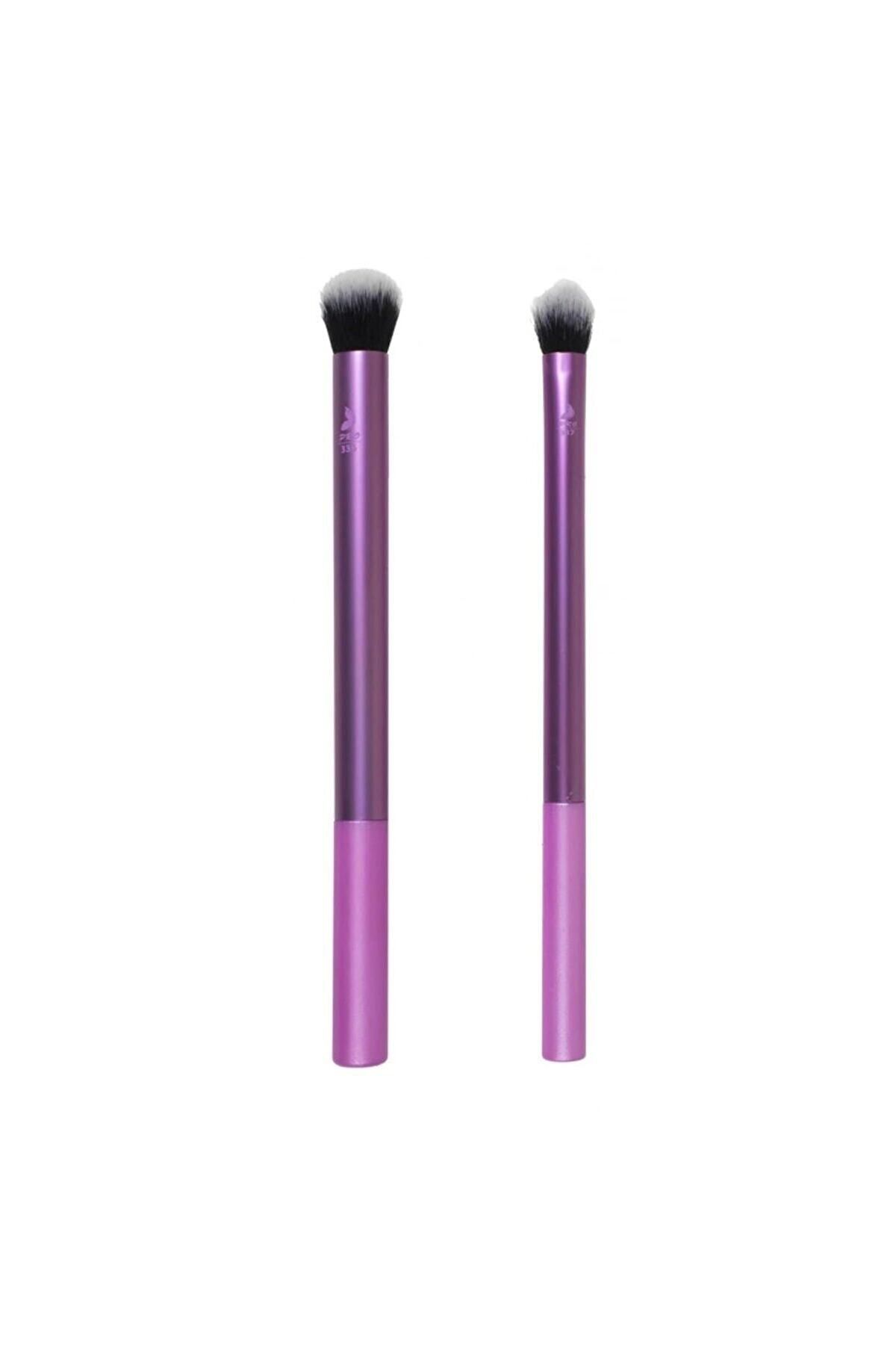 nascita-Pro Face Makeup Brush Set 3 Pieces - 68 + 2 Pieces Eye Brush Set -72 3